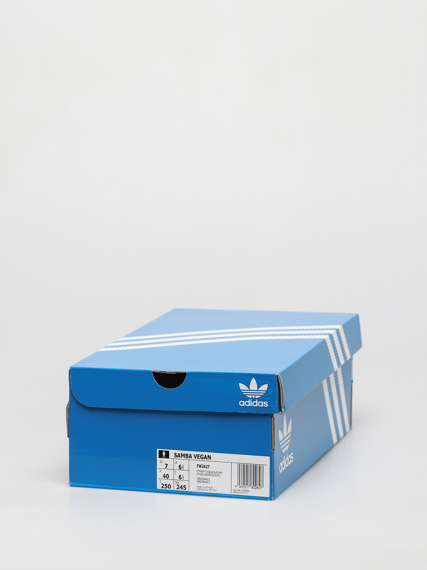 adidas Originals Samba Vegan Shoes (ftwwht/cblack/gum5)