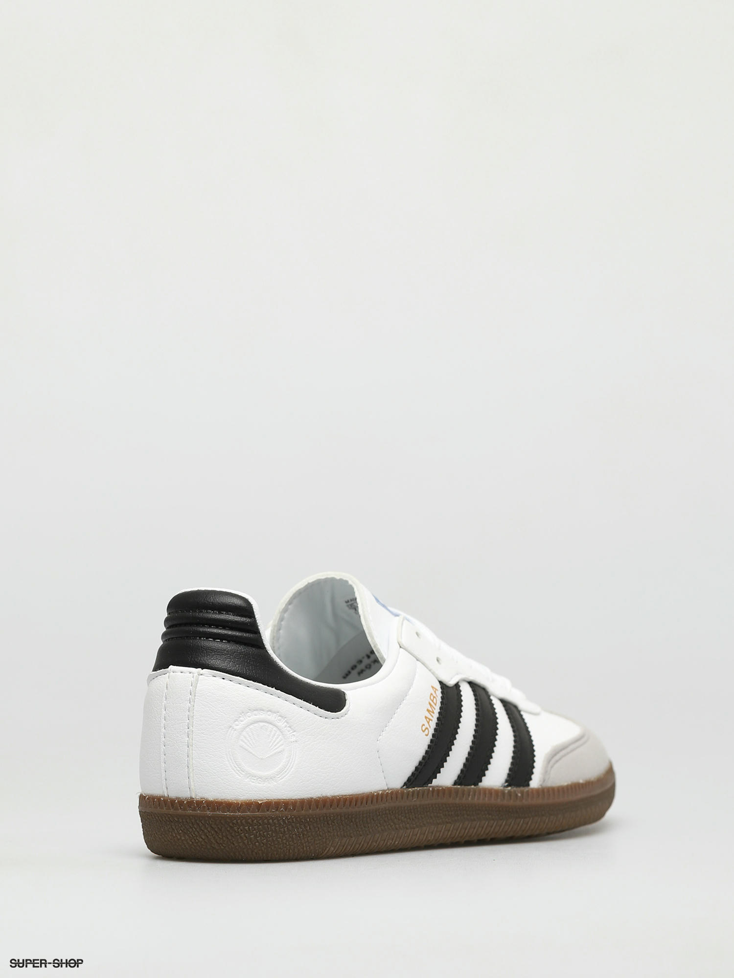 adidas Originals Samba Vegan Shoes (ftwwht/cblack/gum5)