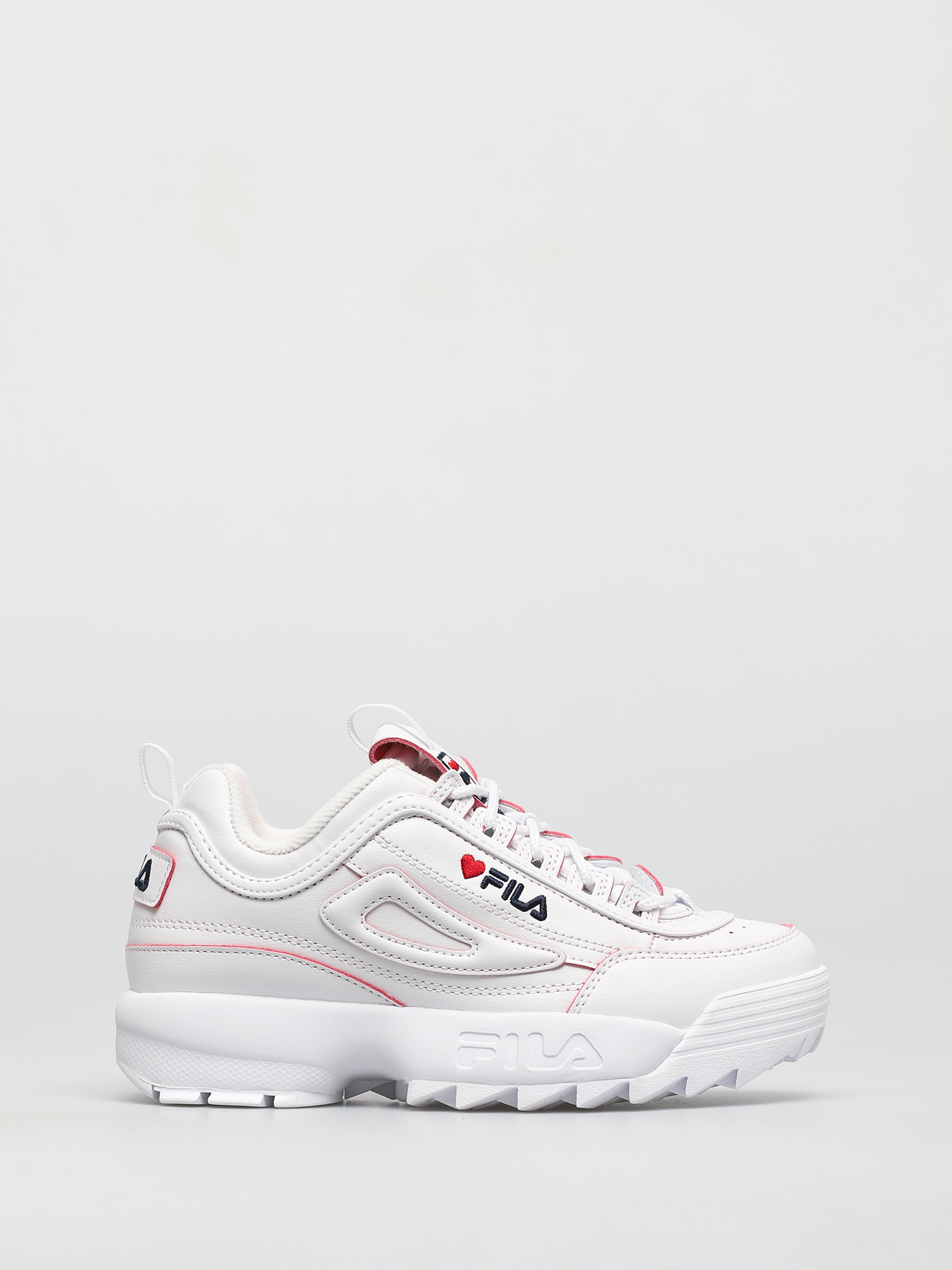 Fila Disruptor V Day Shoes Wmn (white/fila red)