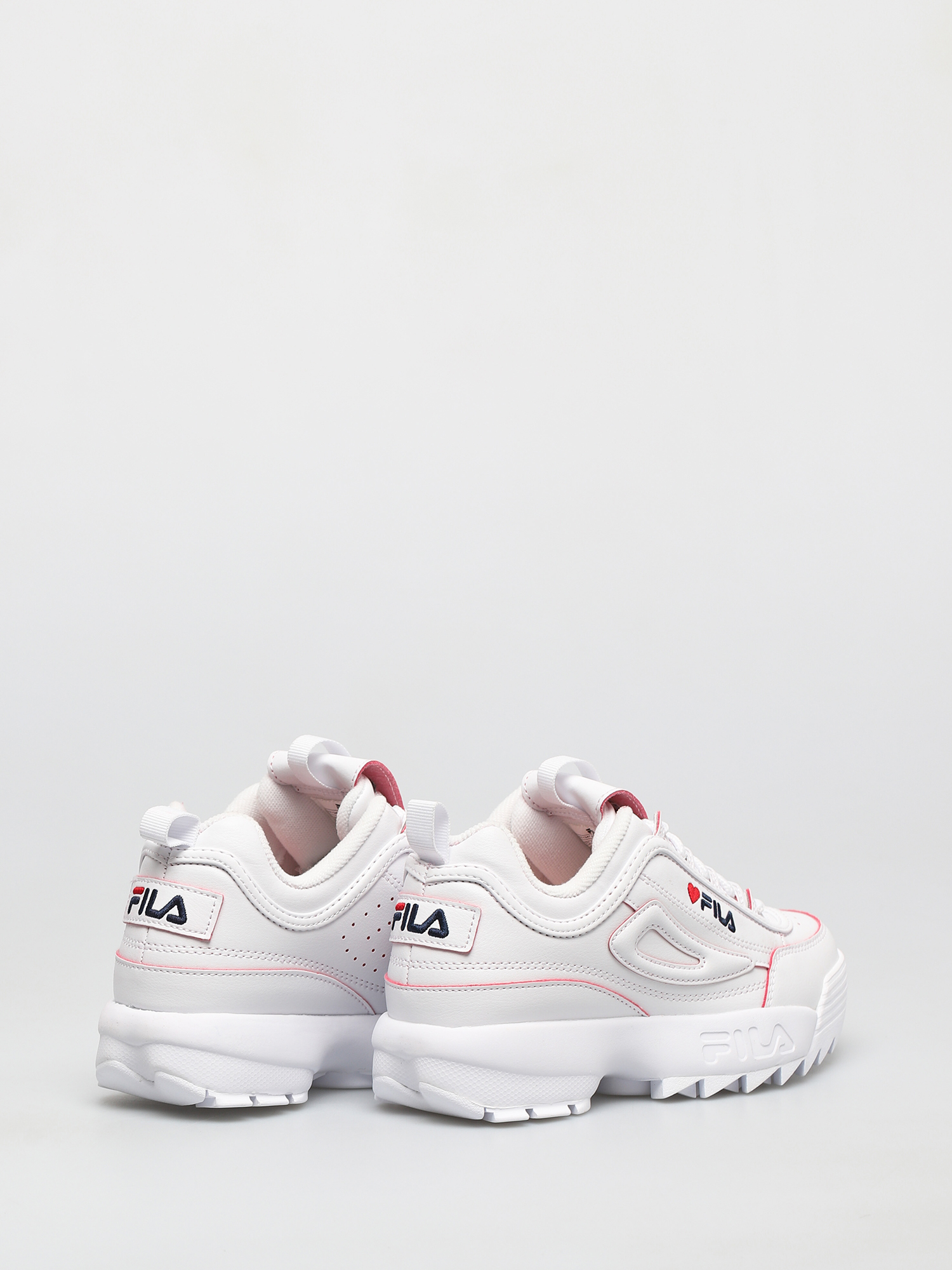 Fila Disruptor V Day Shoes Wmn (white/fila red)