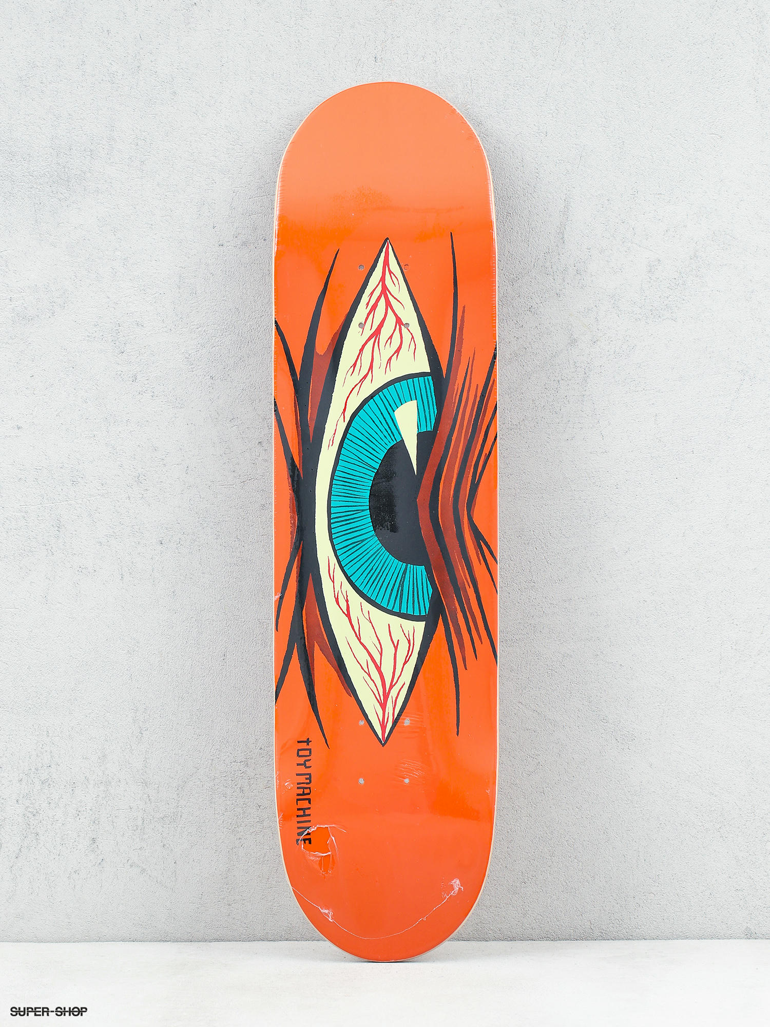 TOY MACHINE Skateboard Deck Sect Eye Blue 7.875' Mob Grip BRAND NEW IN SHRINK 