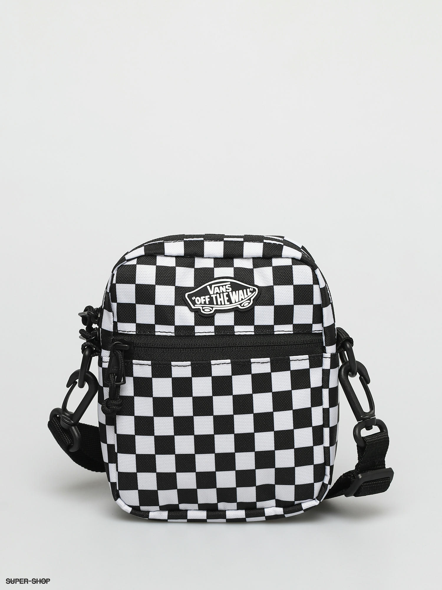 vans black and white checkered bag