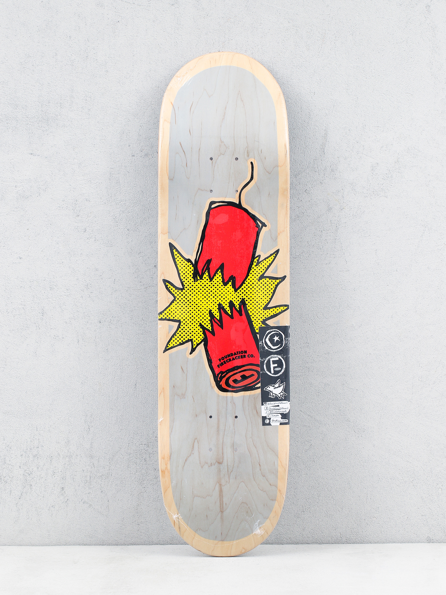 Foundation Firecracker Deck (red/yellow)
