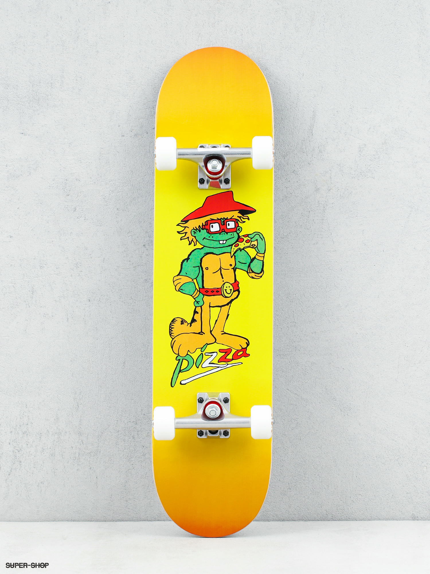 Pizza Skateboards Mutant Skateboard (yellow)