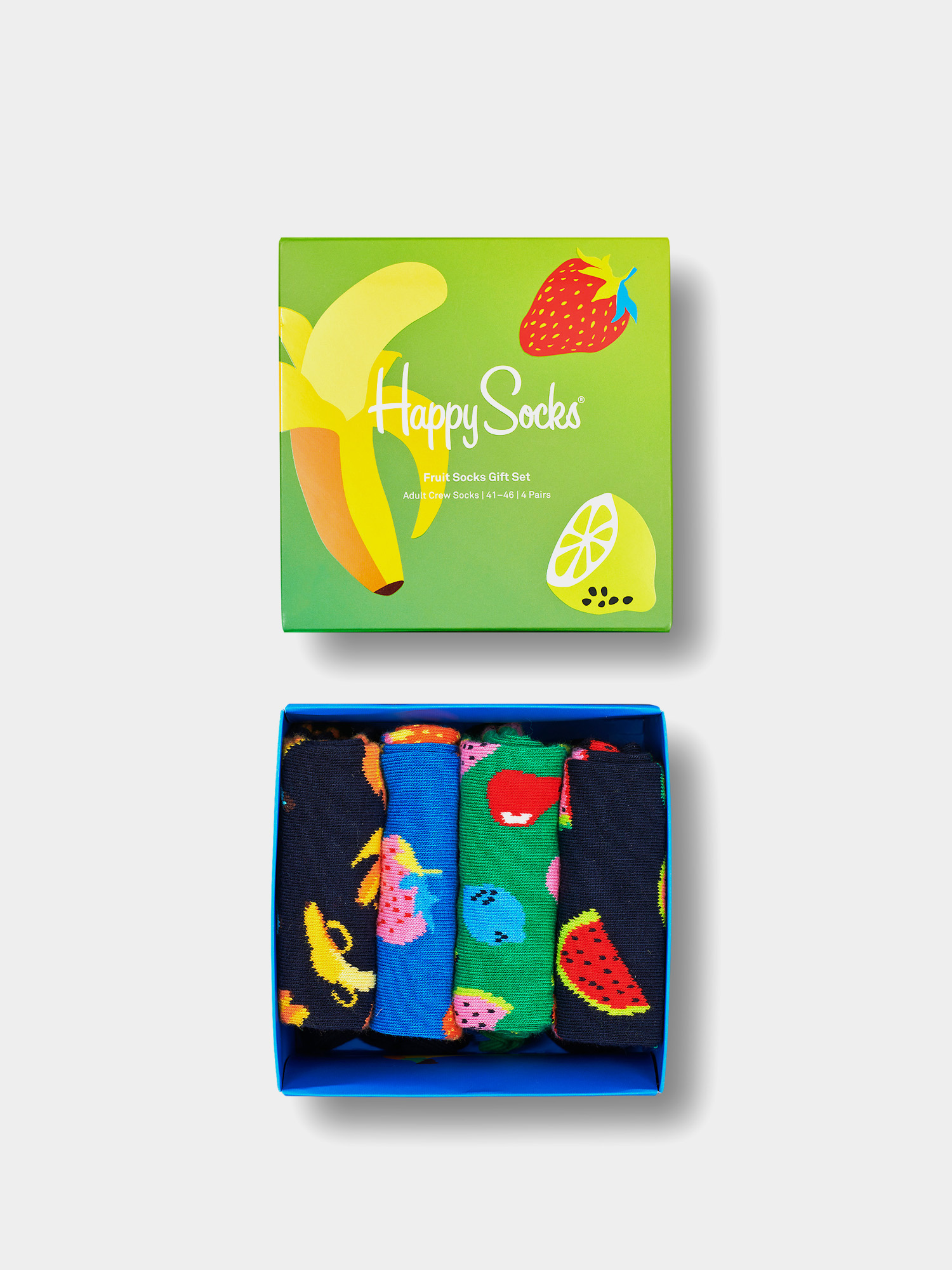 Happy Socks Fruit 4Pk Socks (multi)