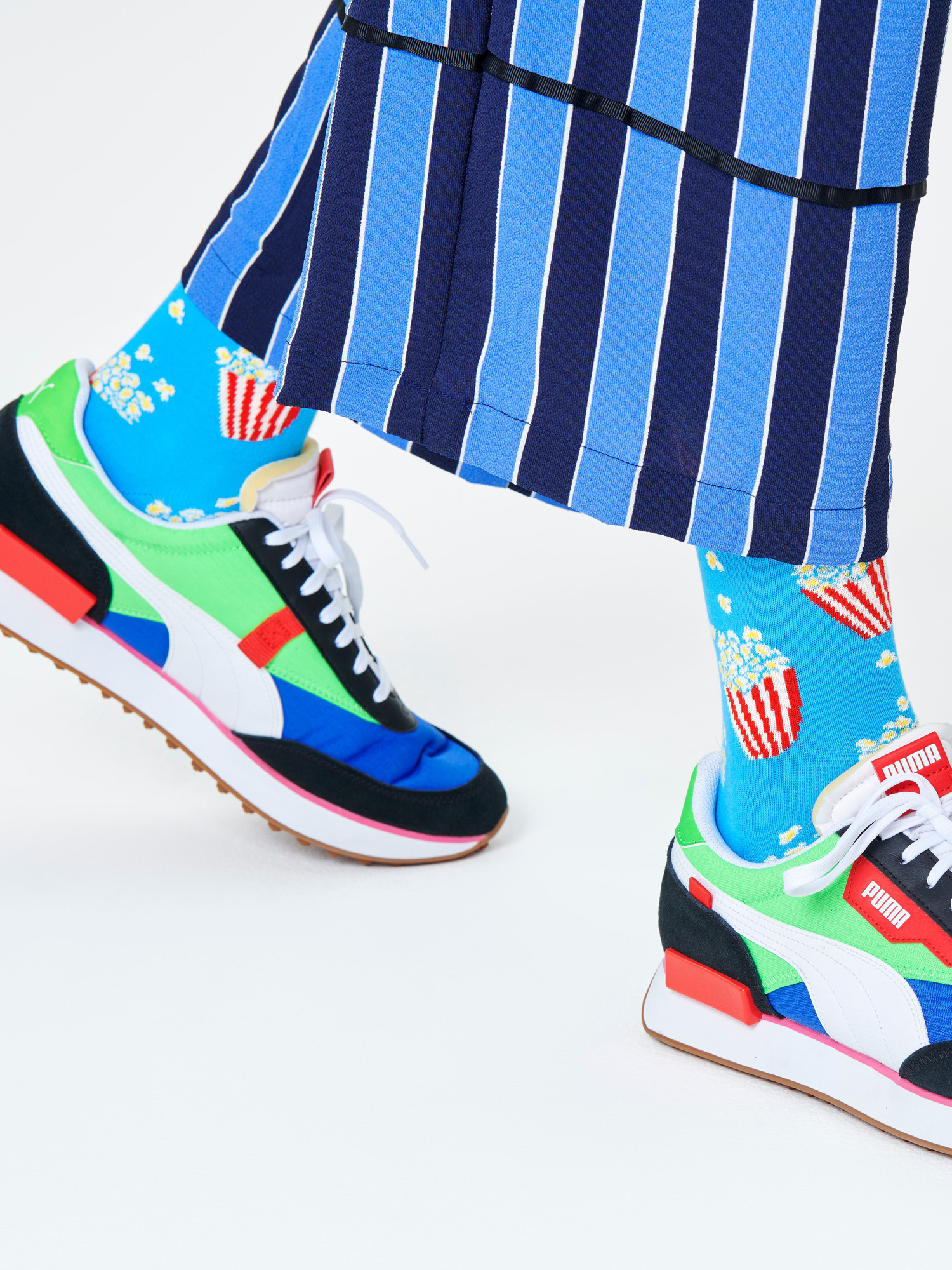 Happy Socks Popcorn Socks (blue)