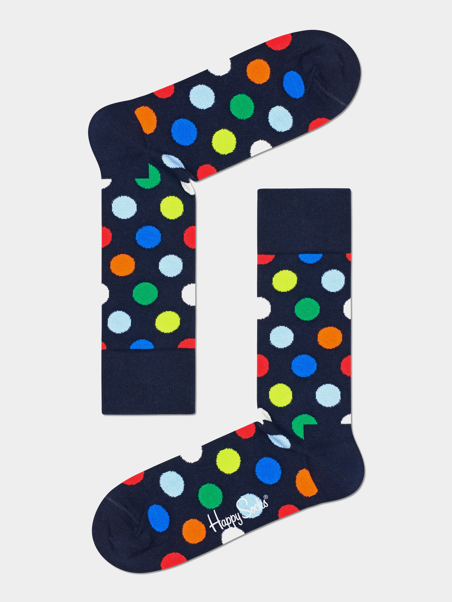 Happy Socks Big Dot Socken (navy)