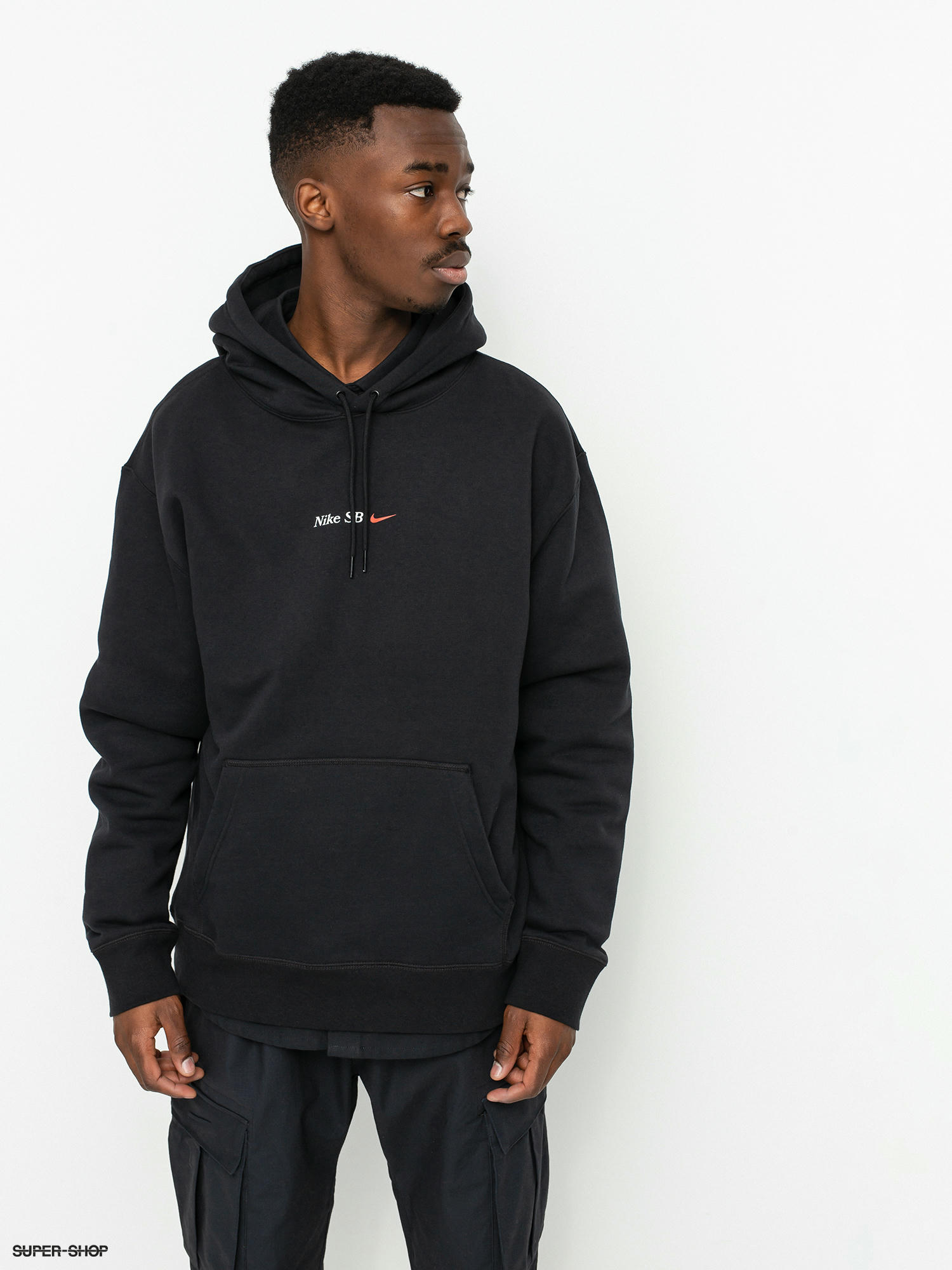 Nike SB Bee HD Hoodie black white