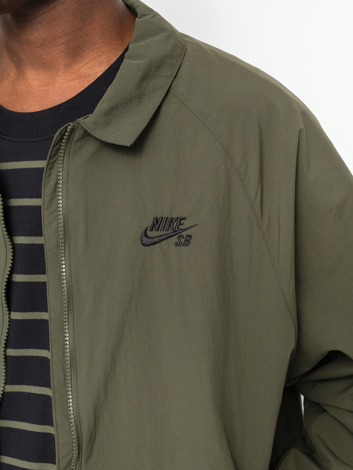 Nike SB Coach Jacket (cargo khaki/black)