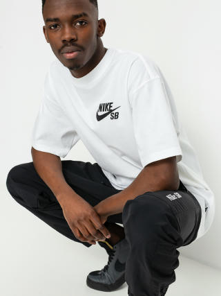 Nike SB Left Chest Script T-shirt (white/black)
