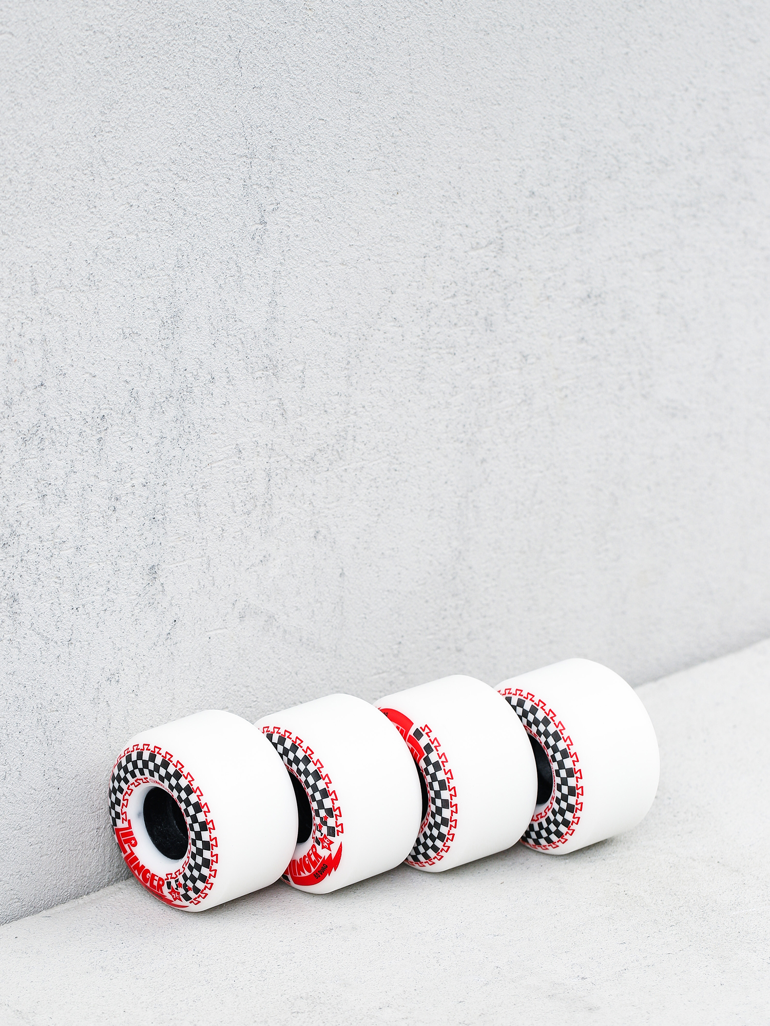 Krooked Zip Zinger 80D Wheels (white)