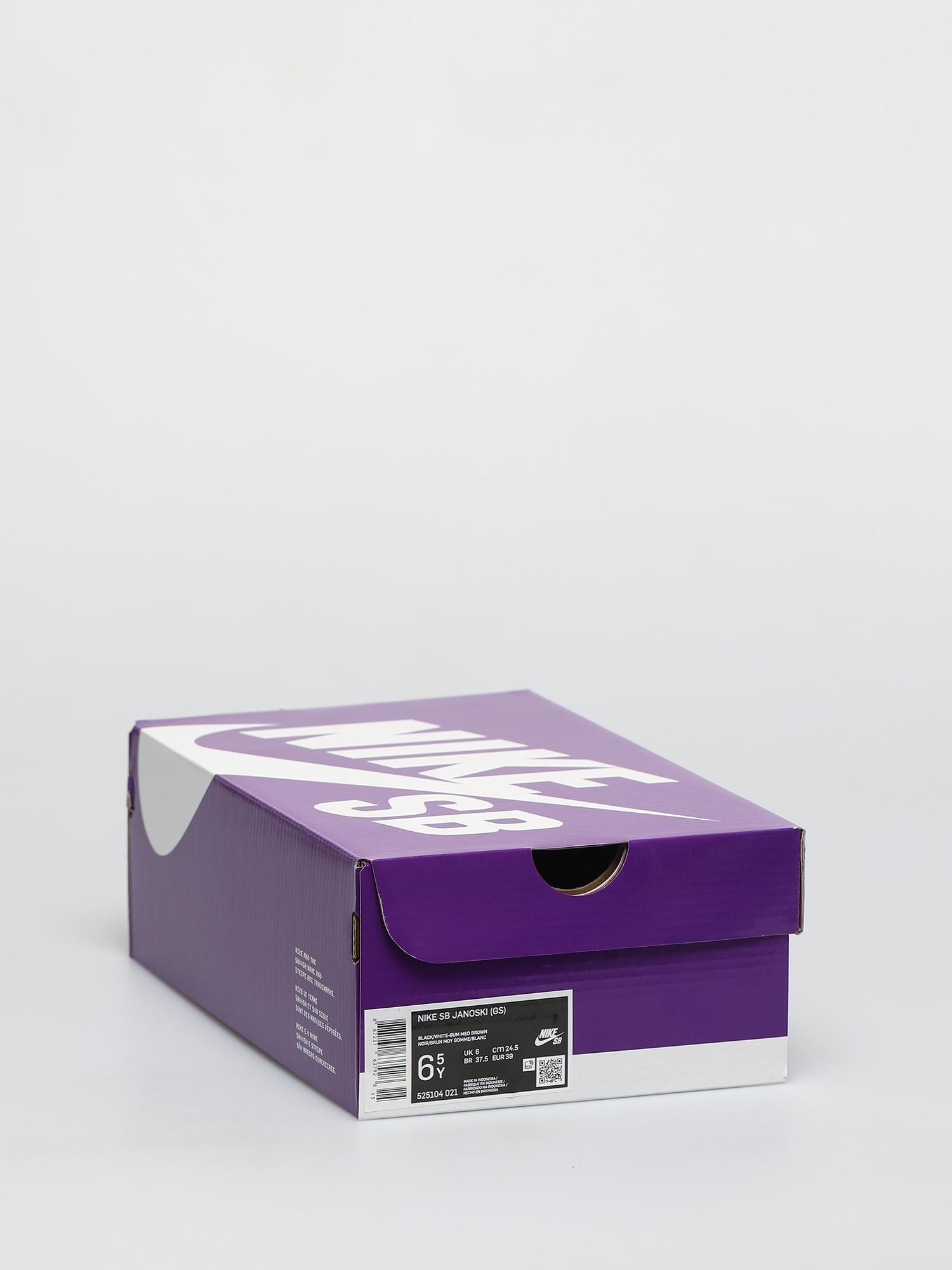 Nike SB Stefan Janoski GS Kids shoes (black/white gum med brown)