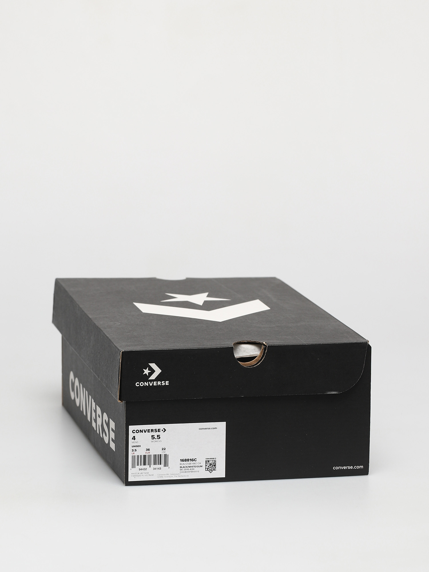 Converse Run Star Hike Ox Shoes (black)