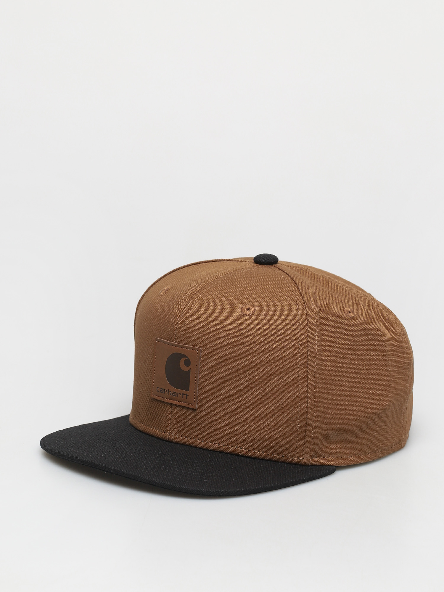 Carhartt WIP Logo ZD Cap (hamilton brown/black)