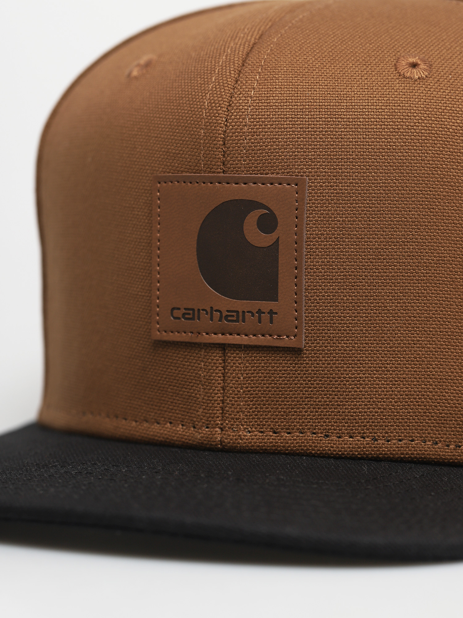 Carhartt WIP Logo ZD Cap (hamilton brown/black)