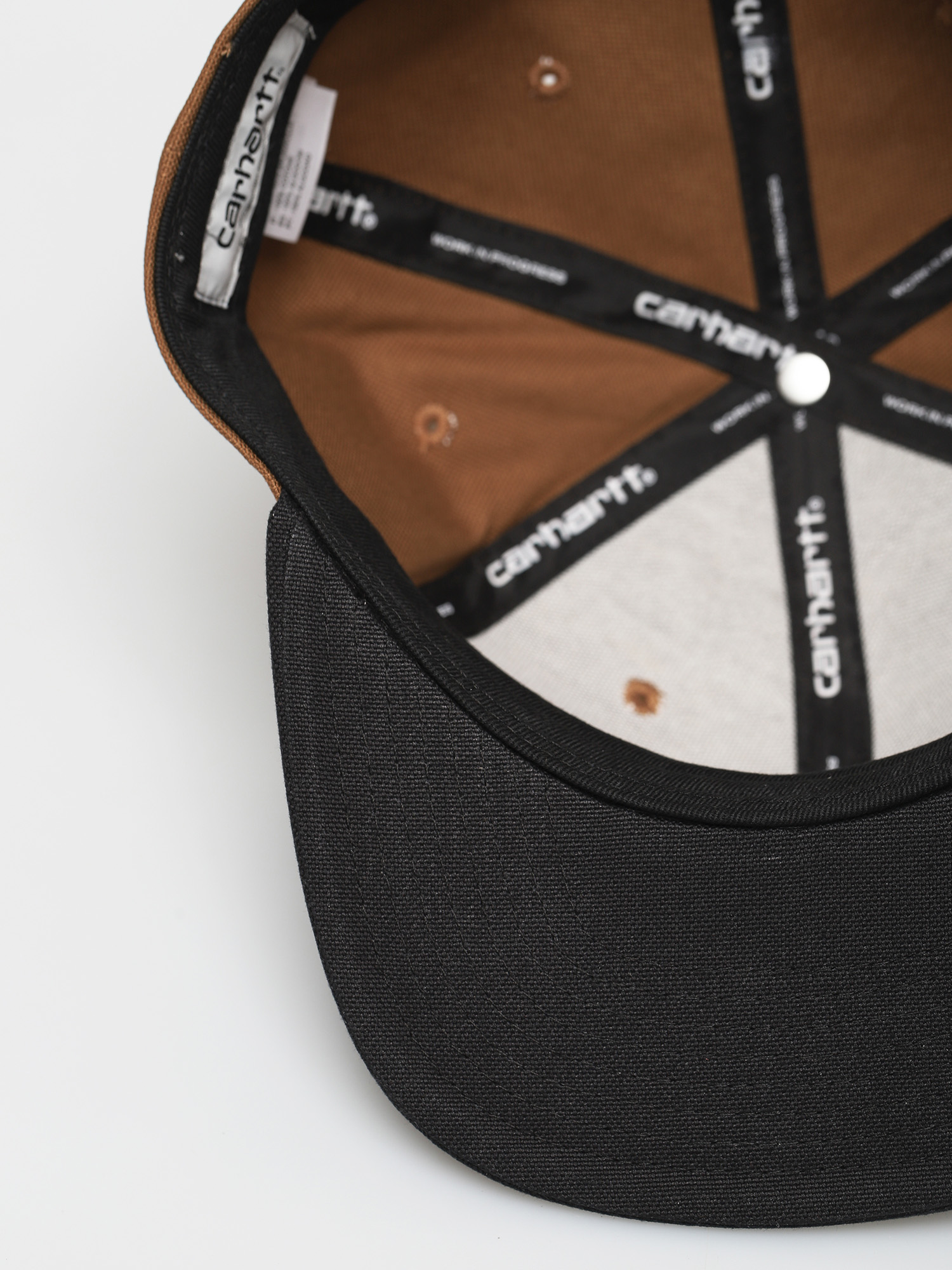 Carhartt WIP Logo ZD Cap (hamilton brown/black)