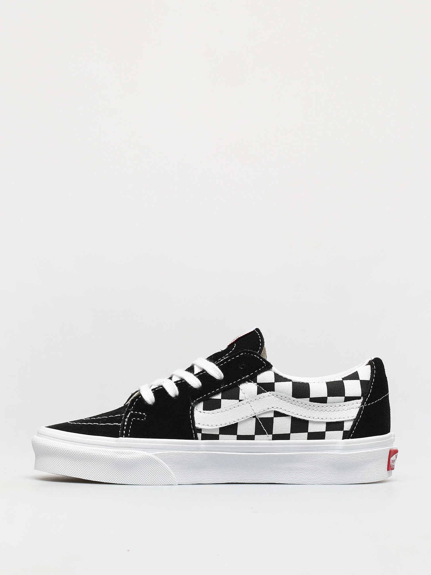Vans Sk8 Low Shoes (canvas/suede black/checkerboard)