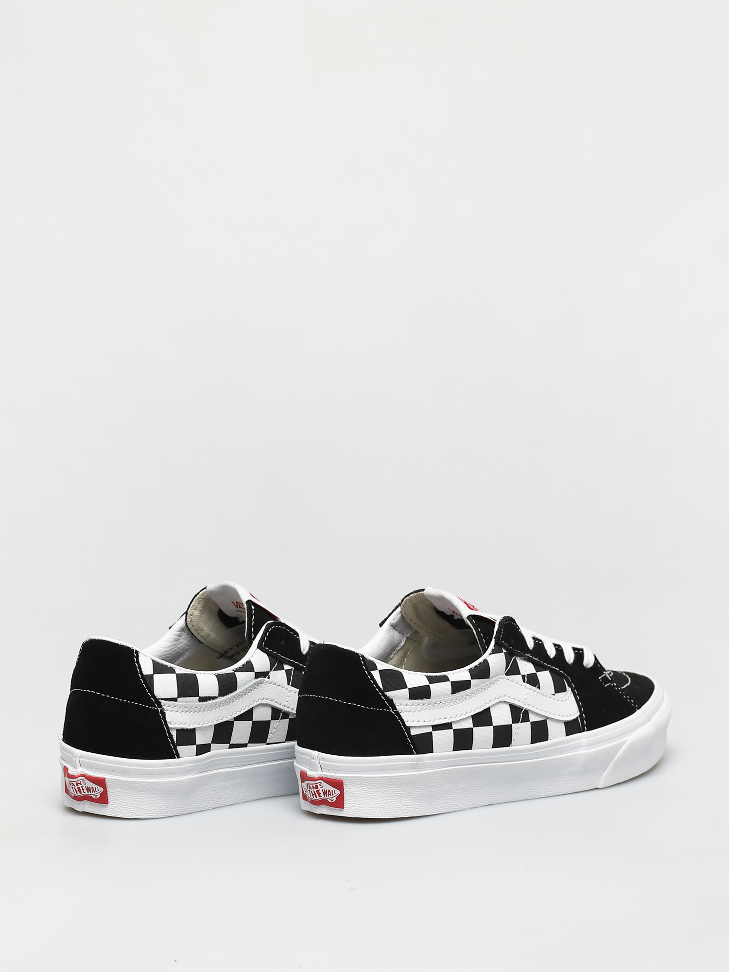 Vans Sk8 Low Shoes (canvas/suede black/checkerboard)