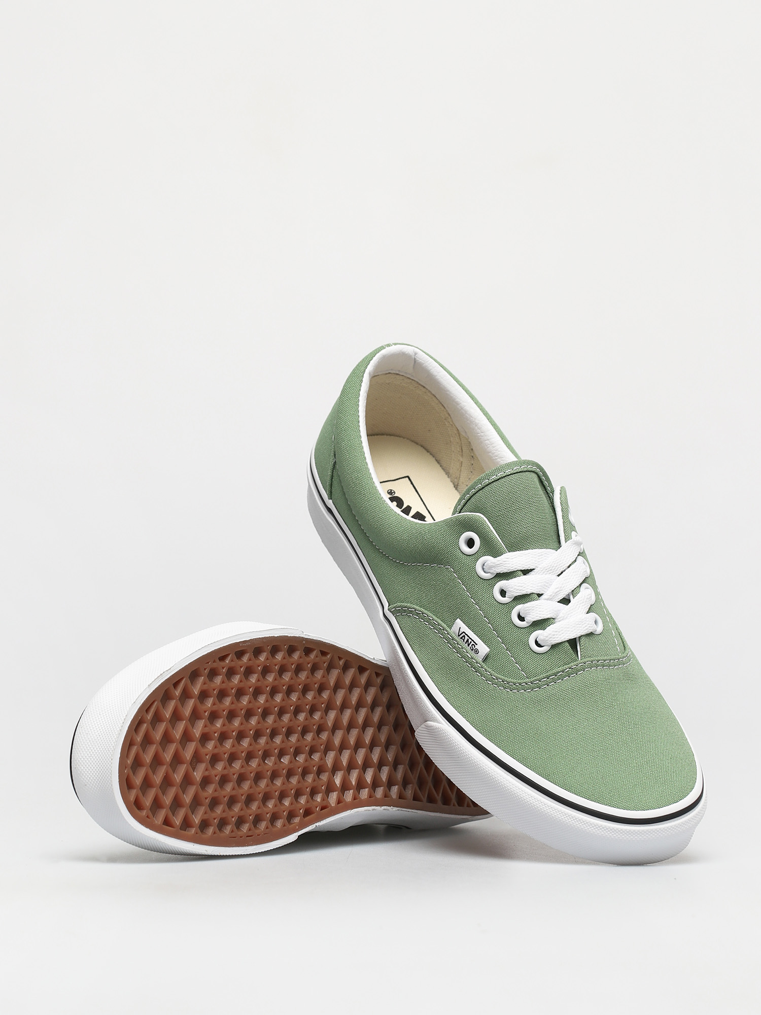 Vans Era Shoes (shale green/true white)