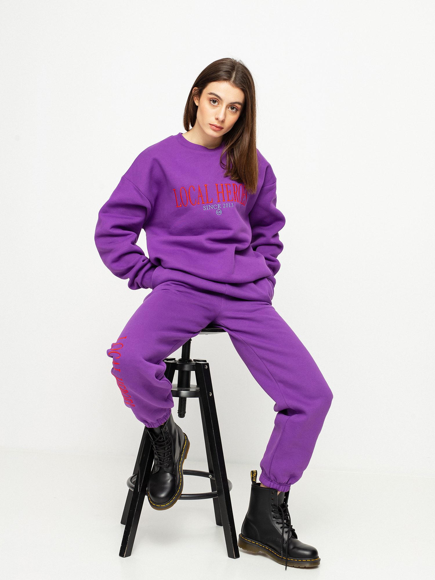 Local Heroes Lh 2013 Grape Sweatshirt Wmn (purple)