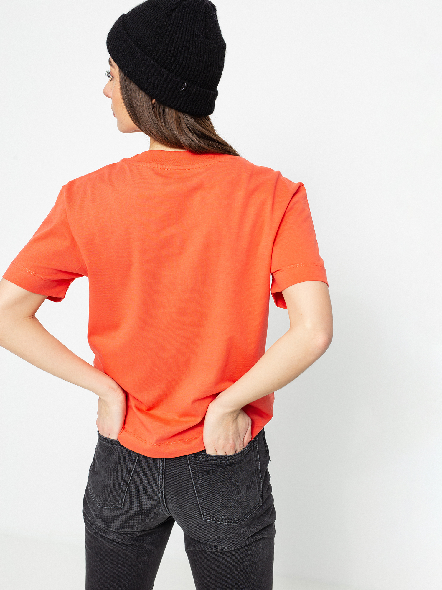 Vans Junior V Boxy T-shirt Wmn (hot coral)