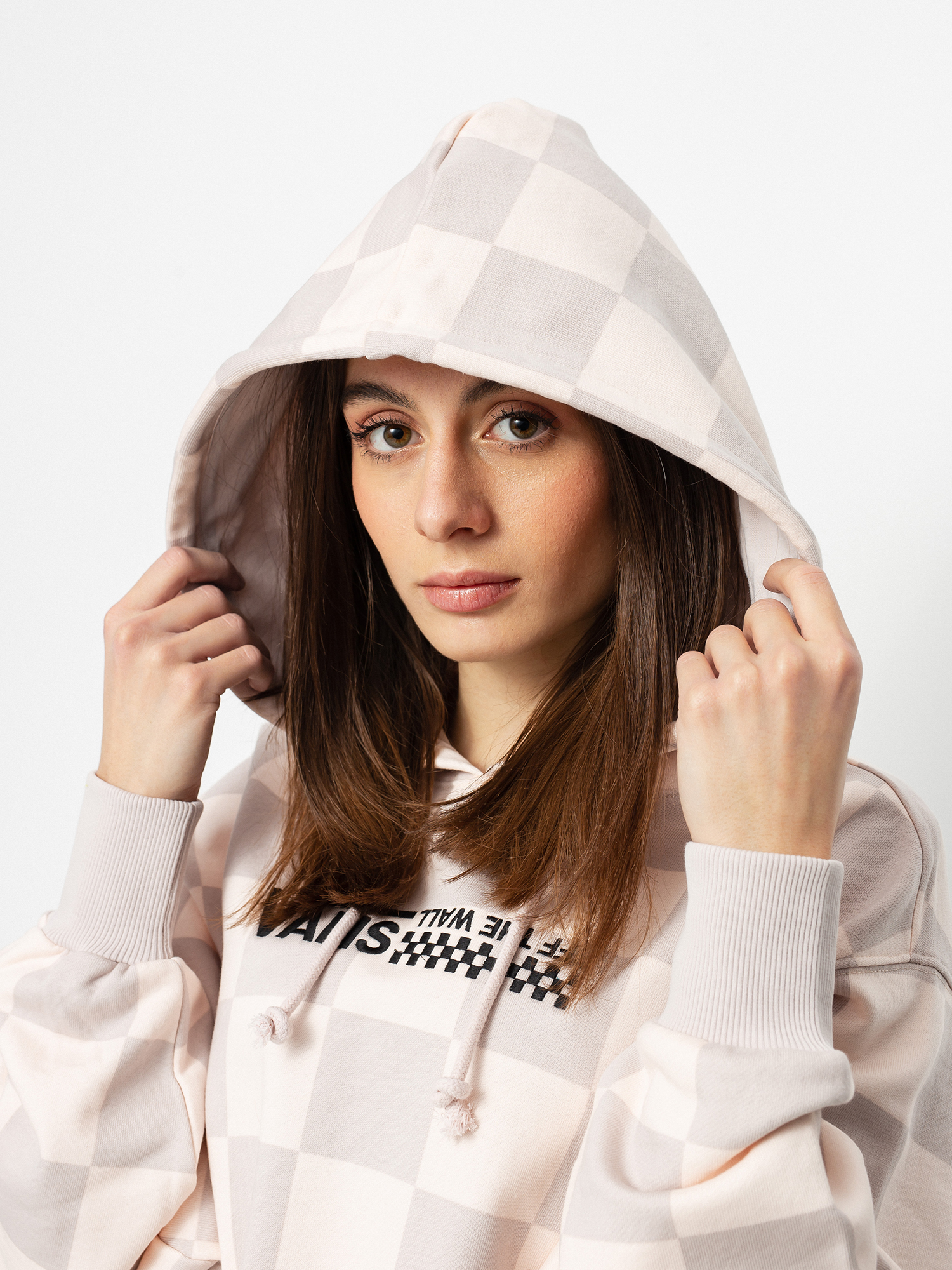 Vans Strait Out Turvy II Print HD Hoodie Wmn (hushed violet)