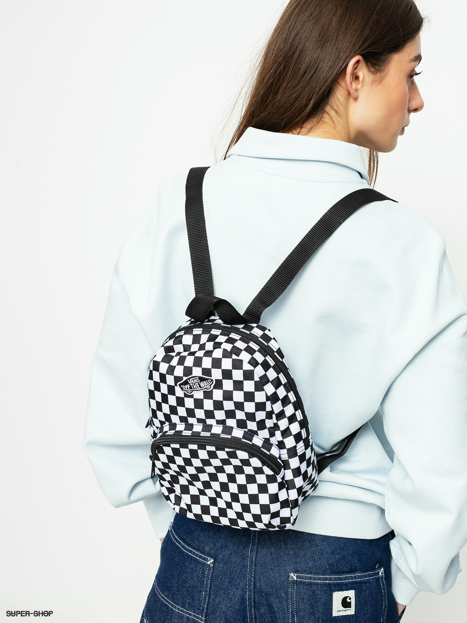 Vans Got This Mini Backpack Wmn black white checkerboard