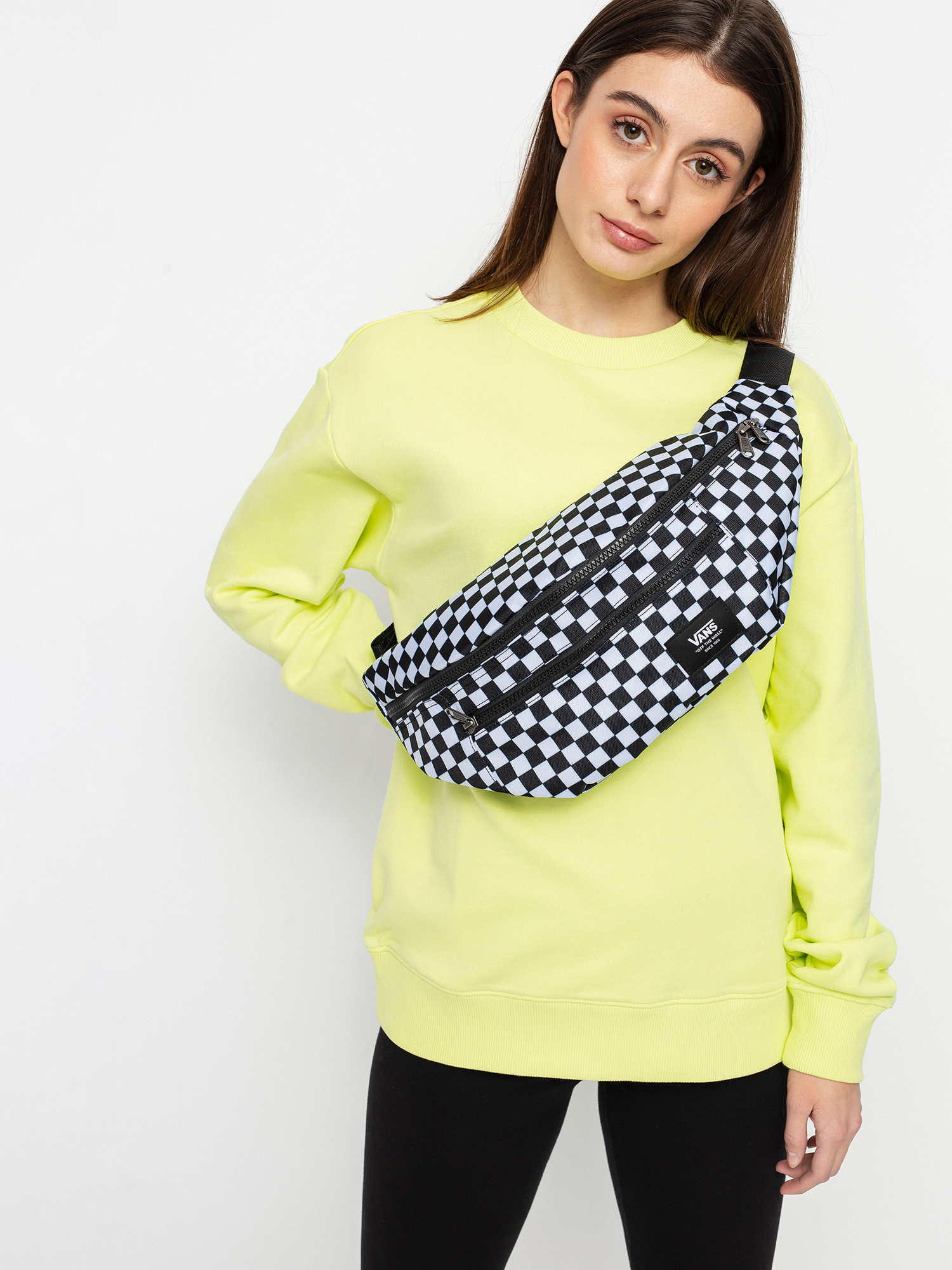 Vans Ward Bum bag (black/white check)