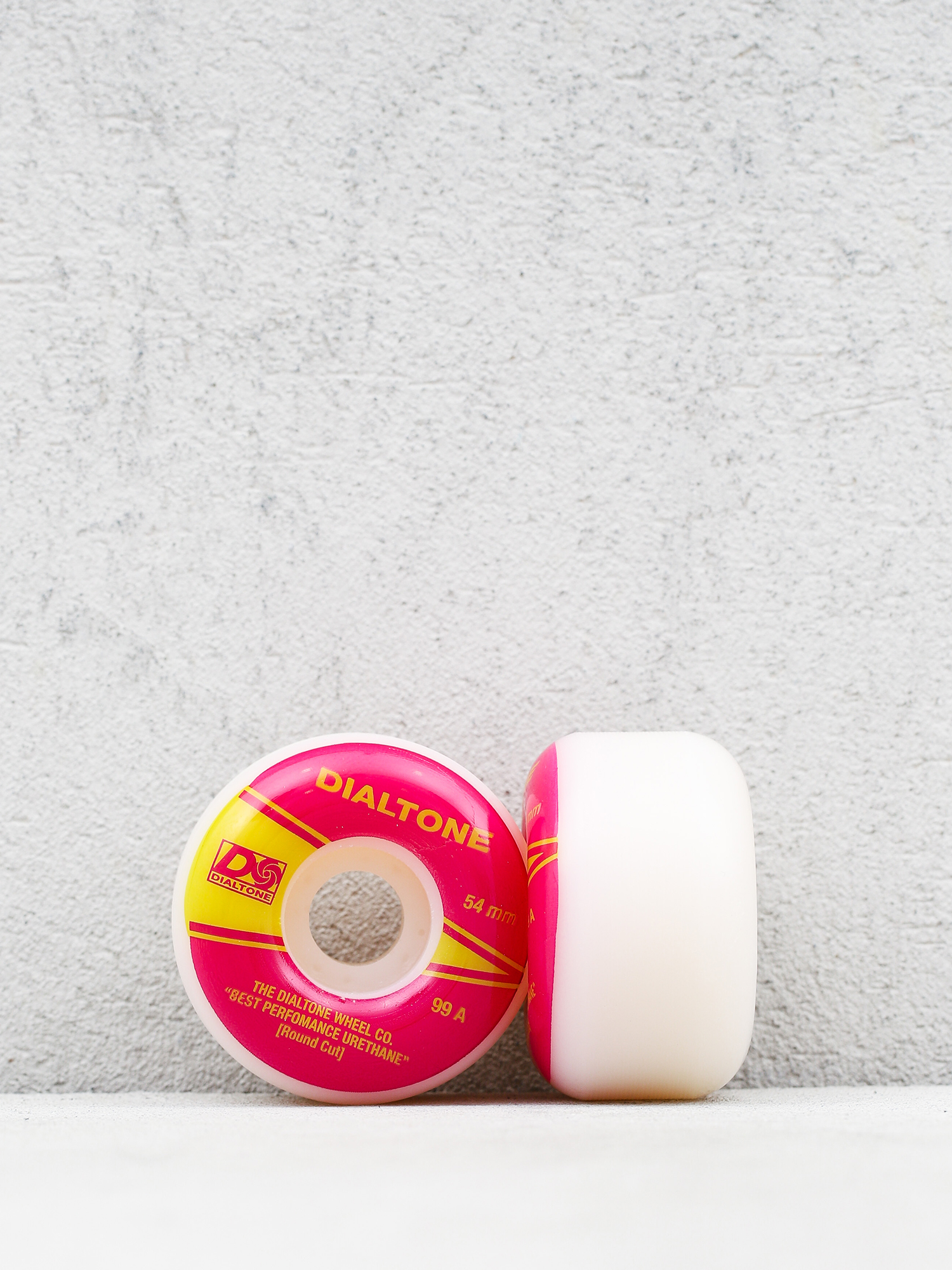 Dial Tone Atlantic Round Cut Wheels (white/pink)