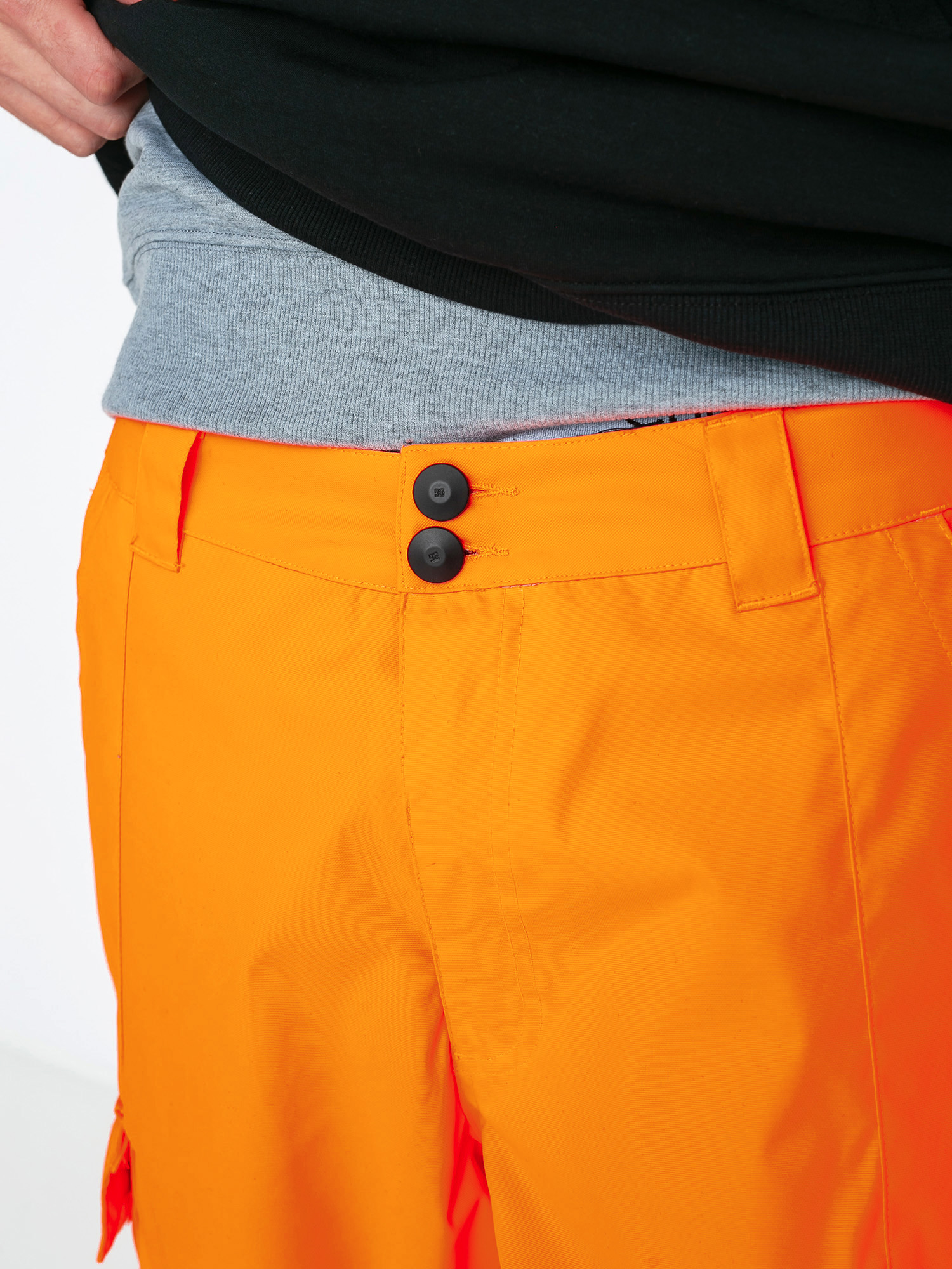 Mens DC Banshee Snowboard pants (shocking orange)