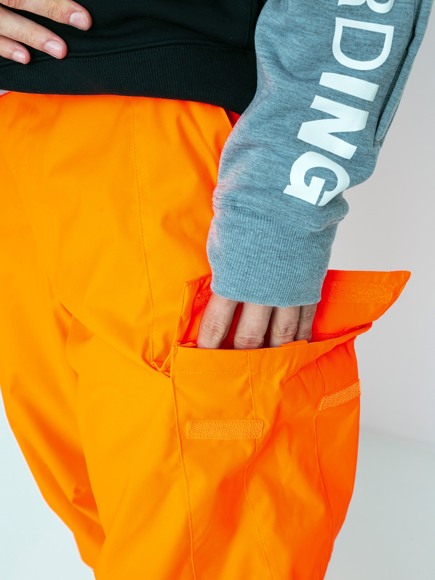 Mens DC Banshee Snowboard pants (shocking orange)