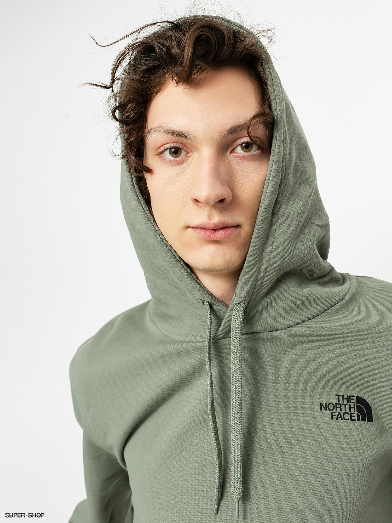 North face drew peak deals hoodie green