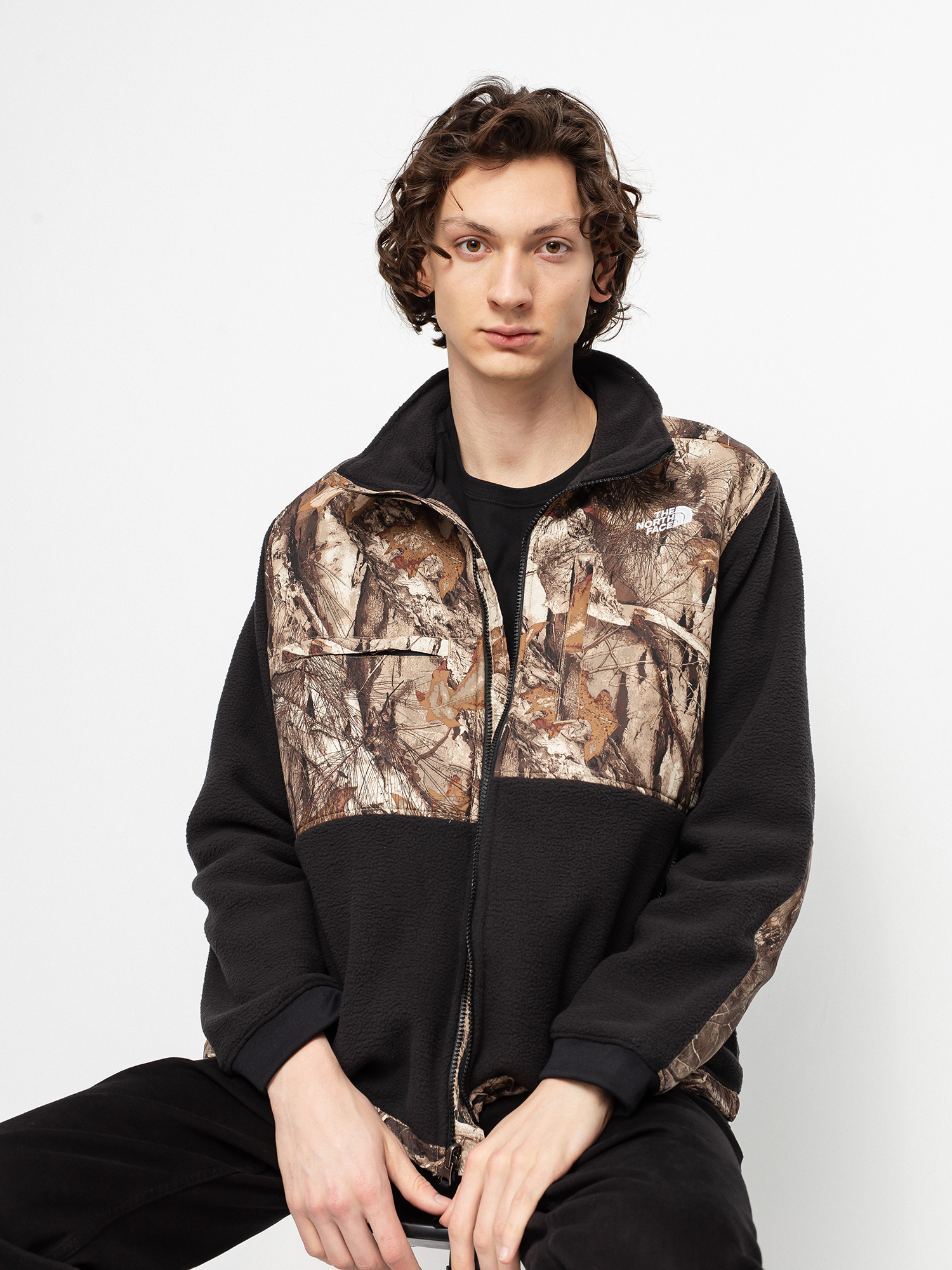 Herren The North Face Denali 2 Fleecejacke (tnf black/kp tnf tf prt)