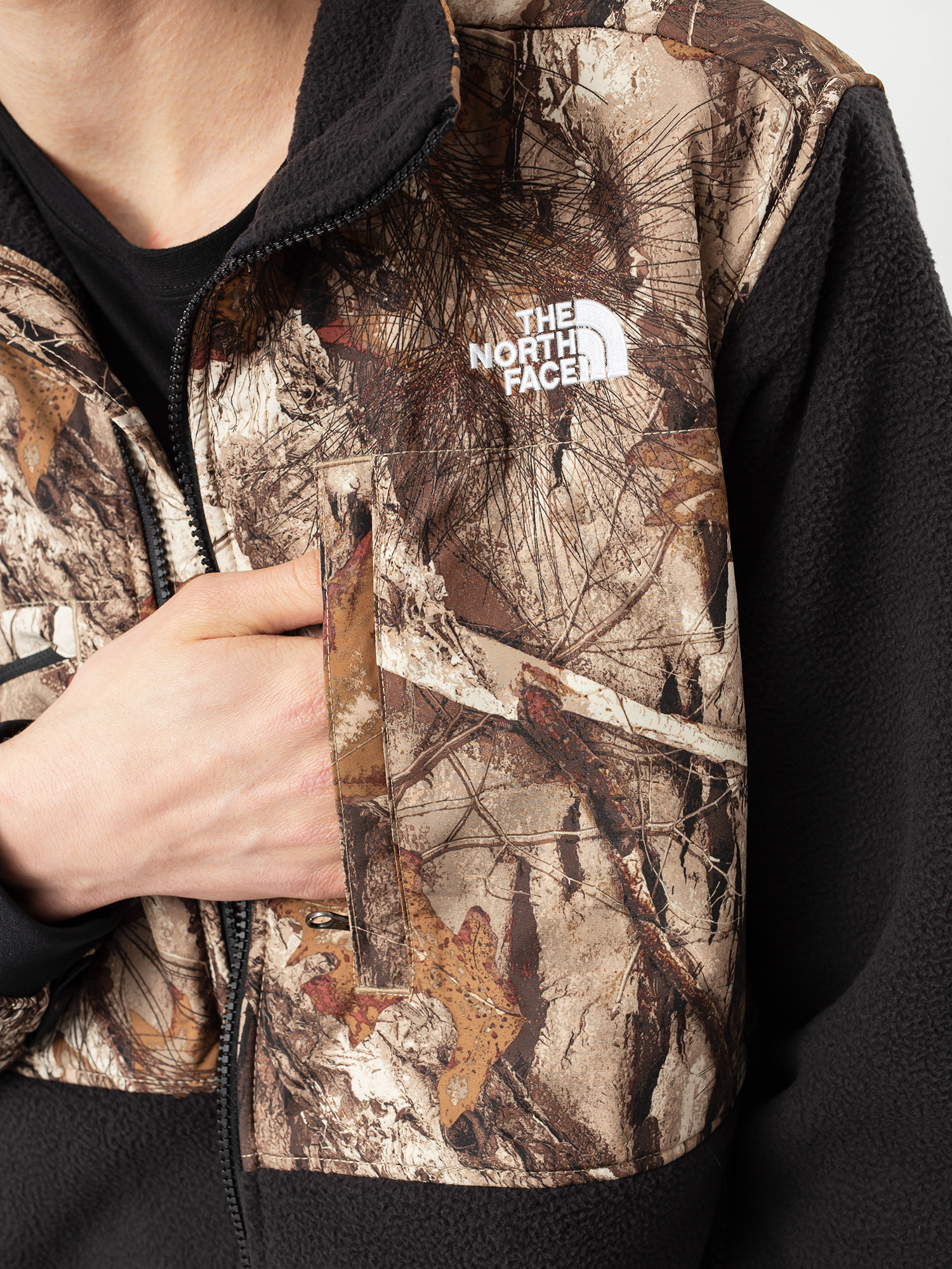 Herren The North Face Denali 2 Fleecejacke (tnf black/kp tnf tf prt)