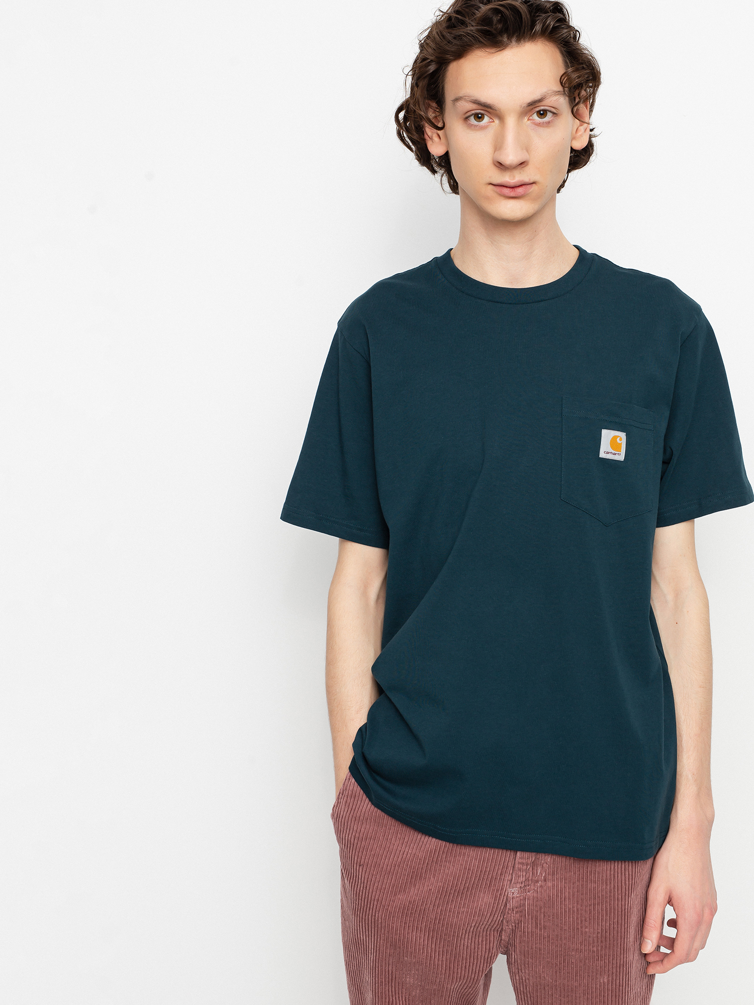 Carhartt WIP Pocket T-shirt (deep lagoon)