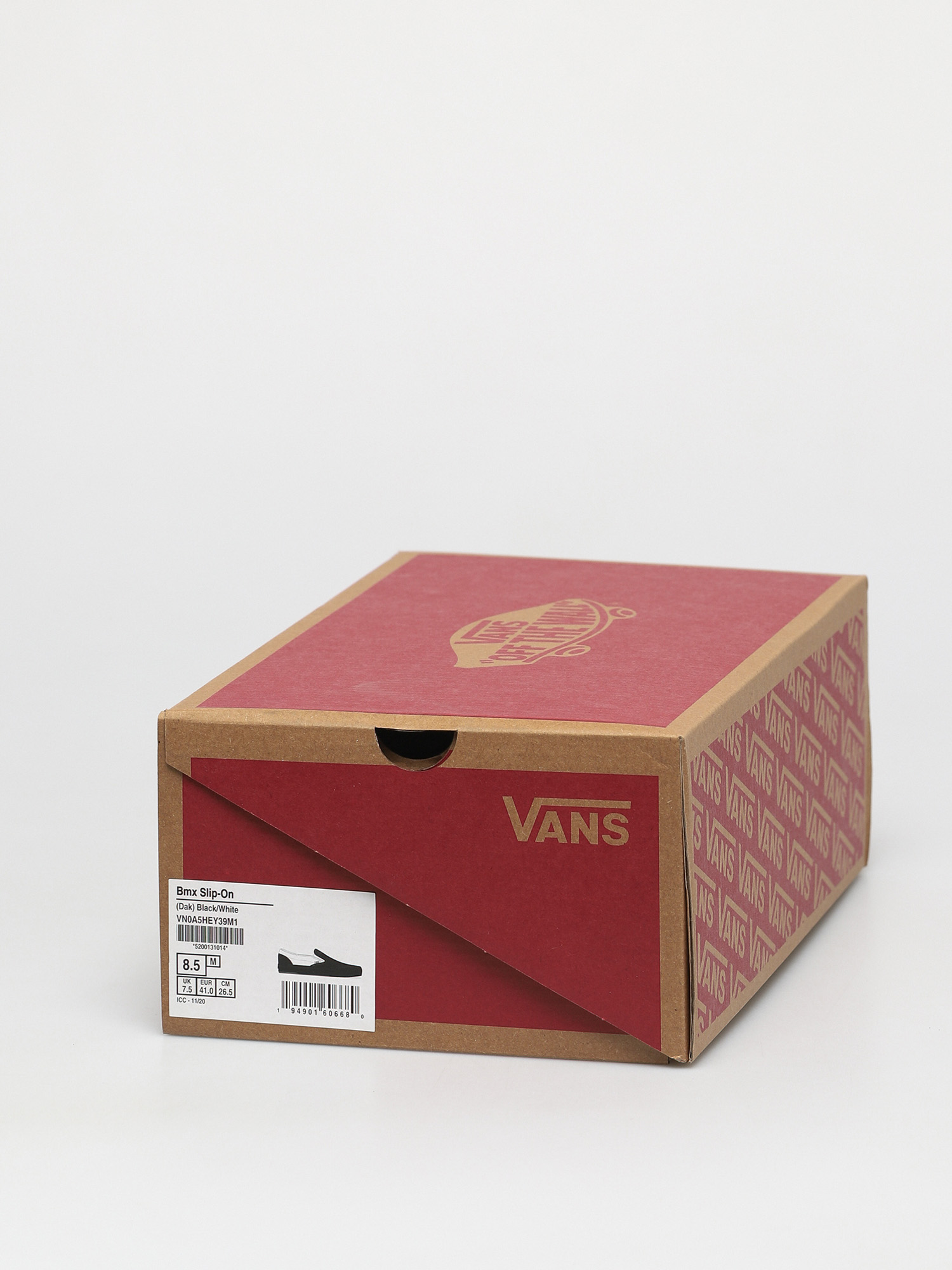 Vans Bmx Slip On Schuhe (dak black/white)