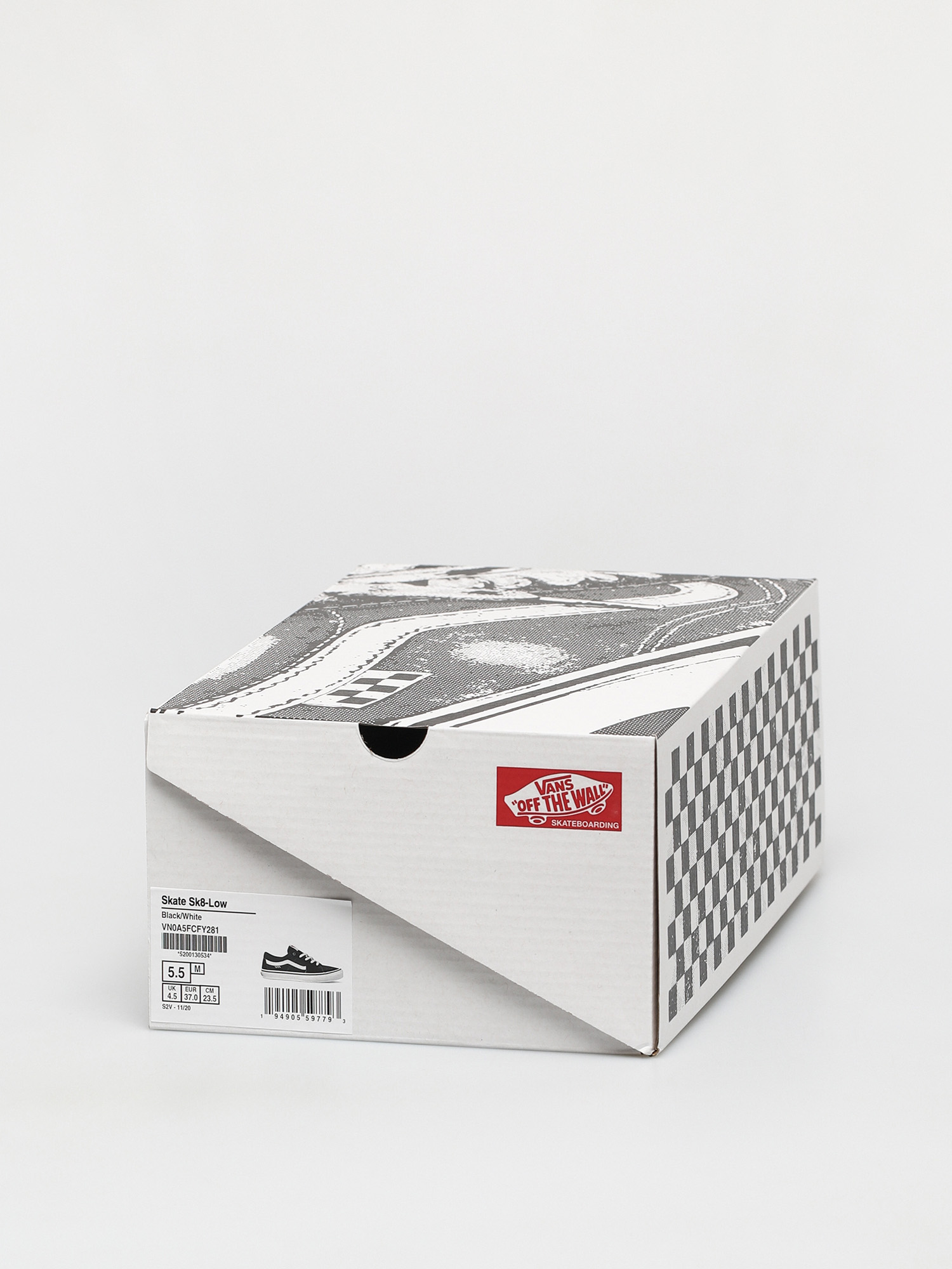 Vans Skate Sk8 Low Shoes (black/white)