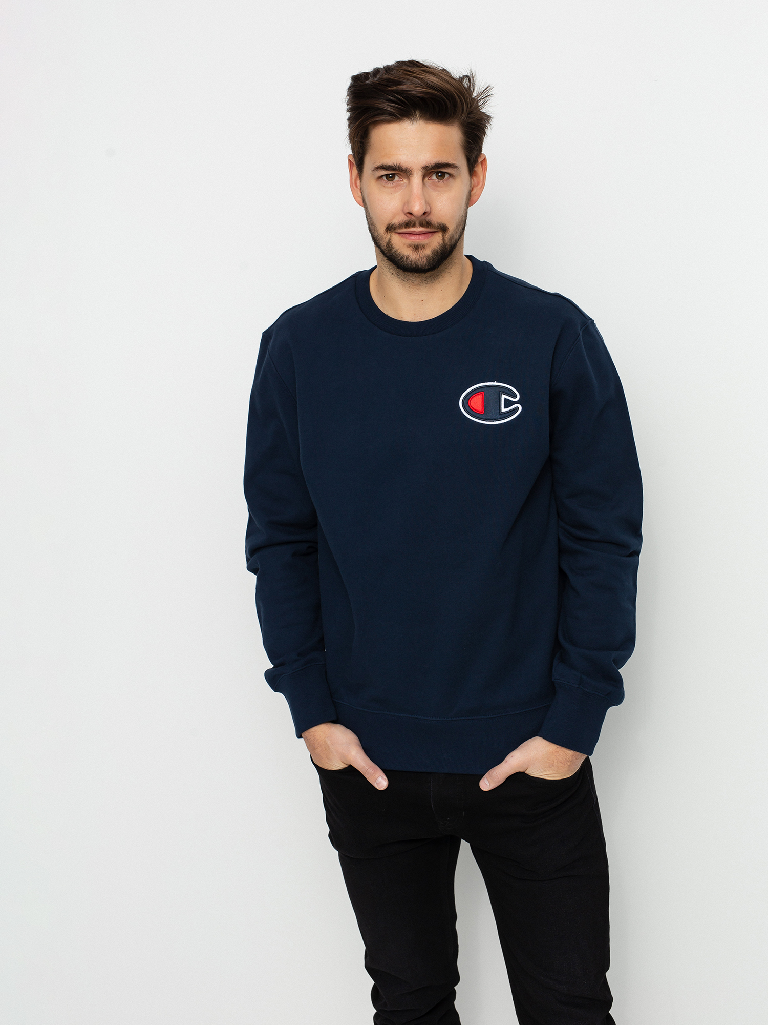 Champion Crewneck Sweatshirt 214189 Sweatshirt navy blue (nvb)