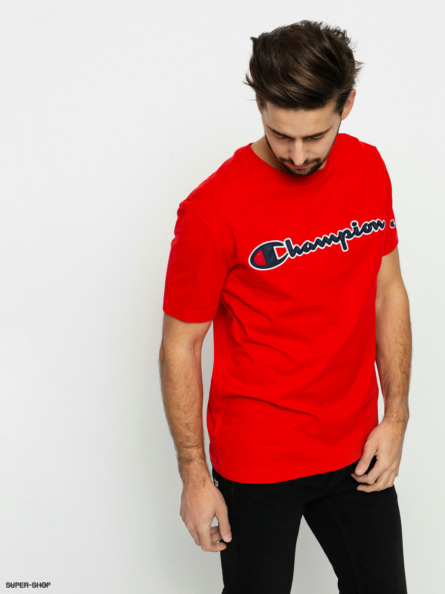 Red deals champion shirt