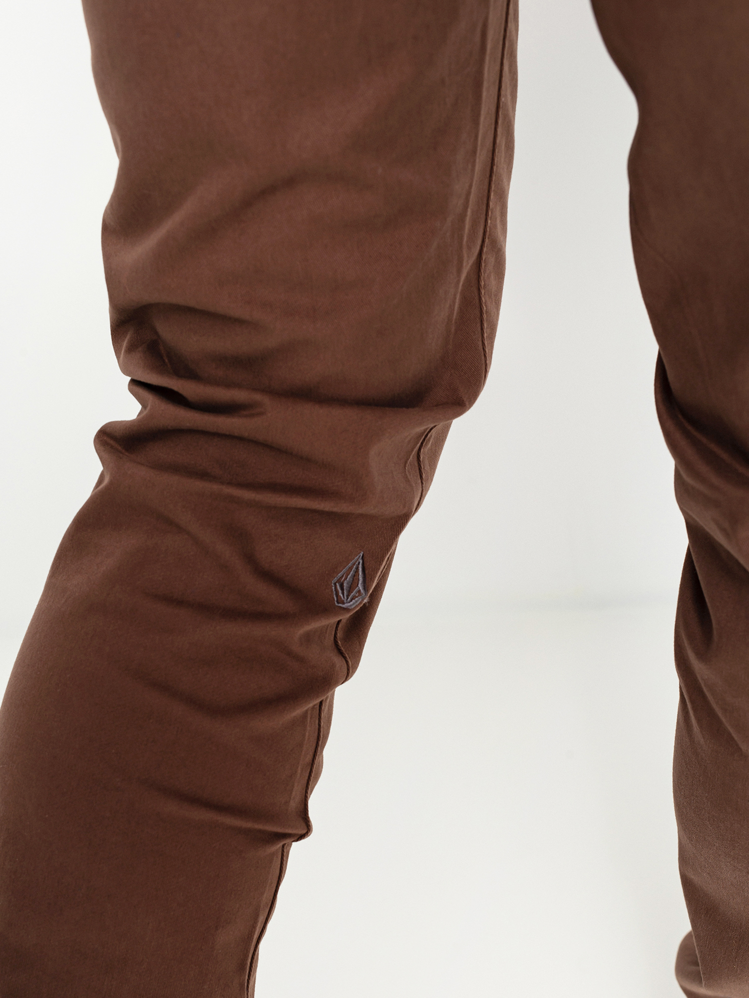 Volcom Frickin Slim Chino Pants (vintage brown)