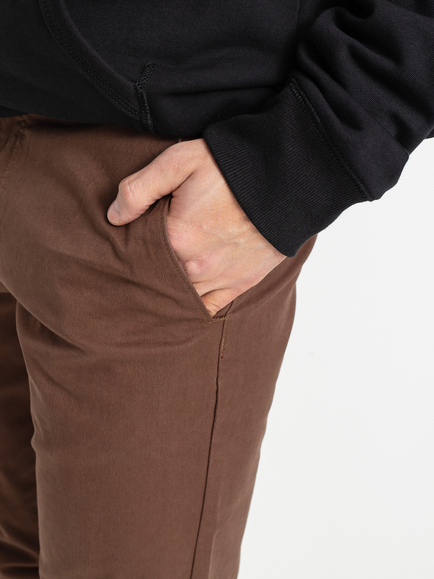 Volcom Frickin Slim Chino Pants (vintage brown)