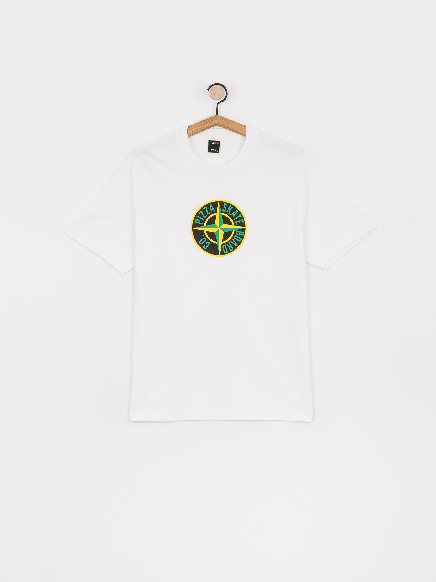 Pizza Skateboards Stone T-shirt (white)