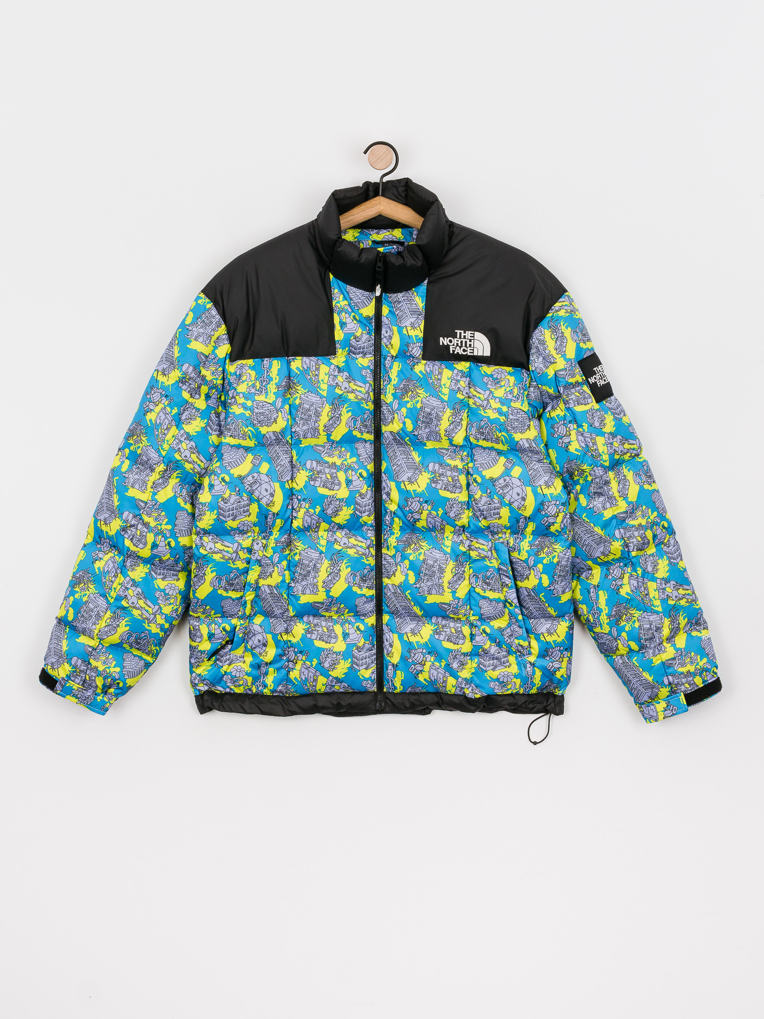 lavender north face puffer