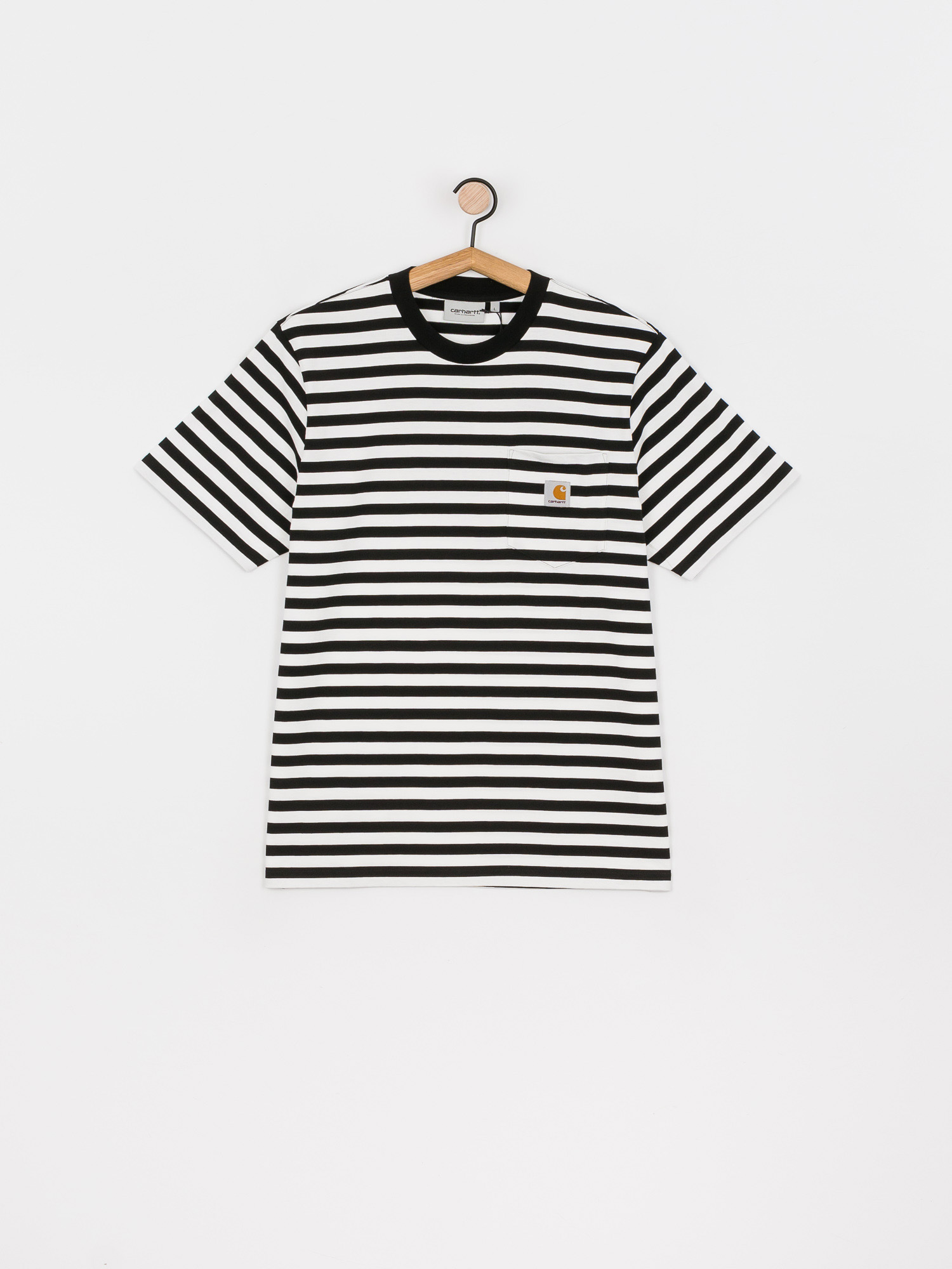 Carhartt WIP Scotty Pocket T-shirt (scotty stripe black/white)