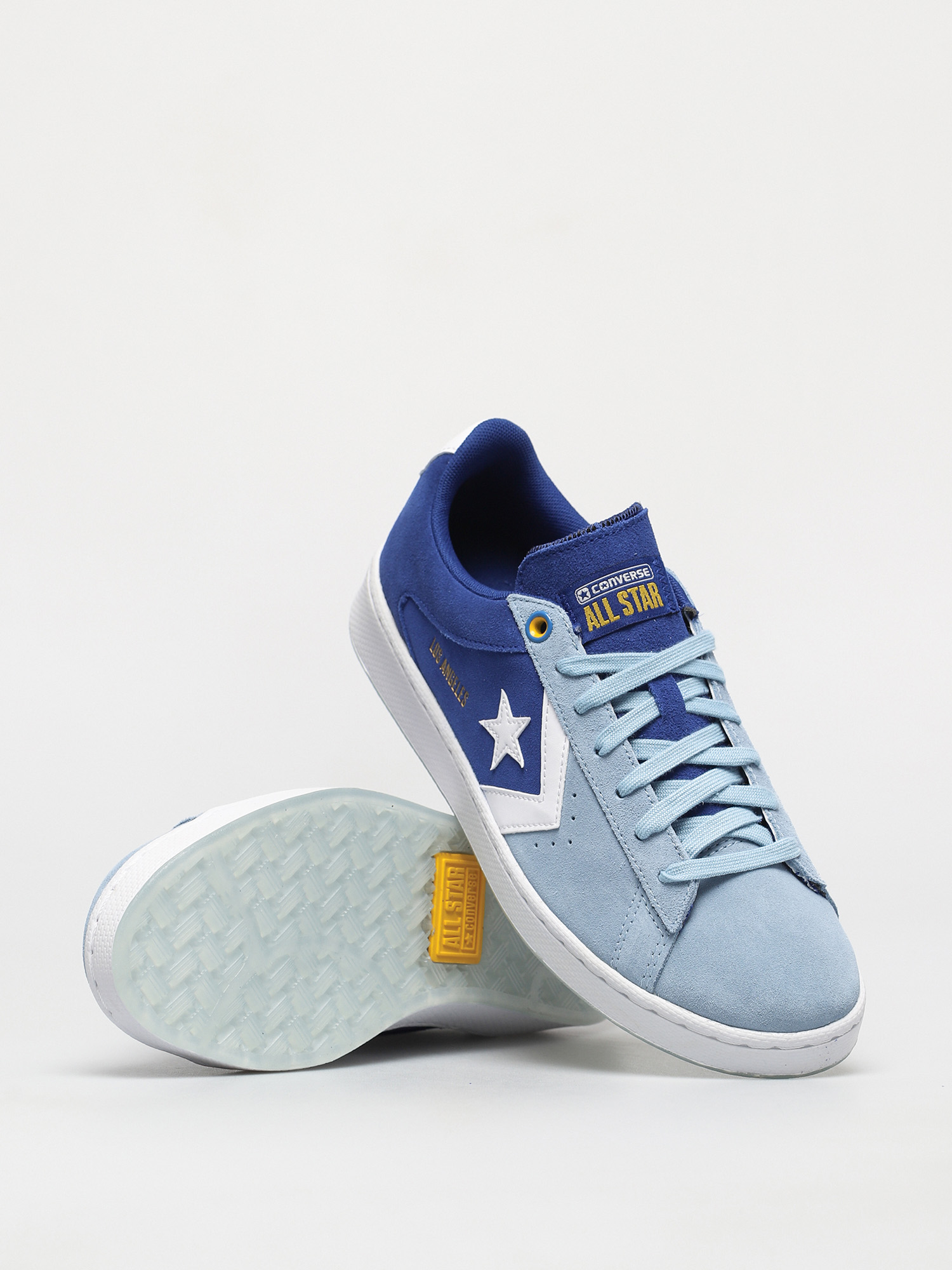Converse Pro Leather Gold Standard Rubber Rand Ox Shoes blue