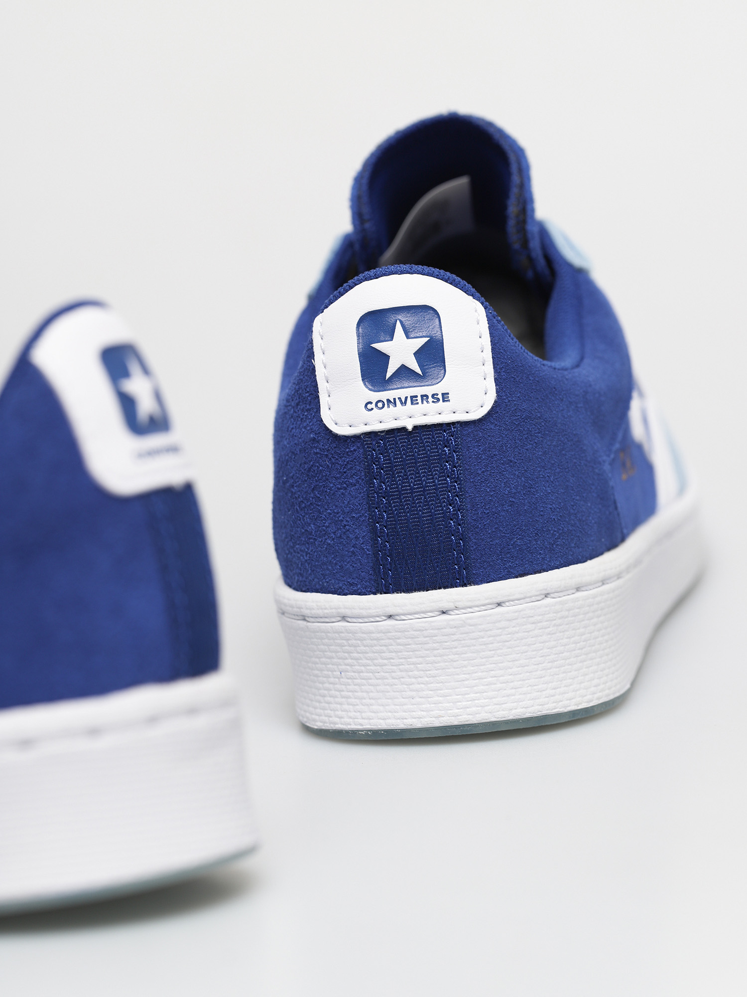 Converse Pro Leather Gold Standard - Rubber Rand Ox Shoes (bright blue)