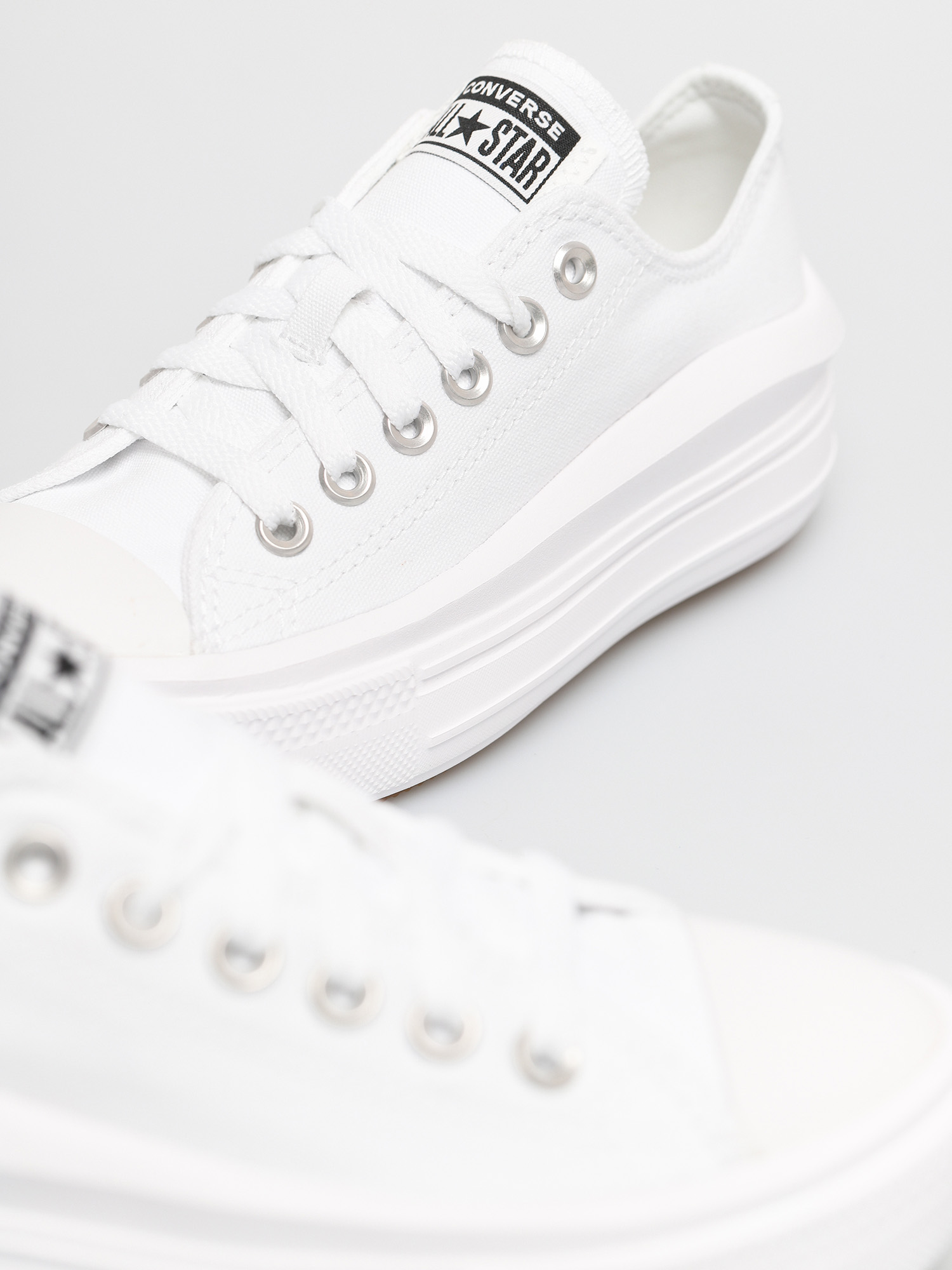 plain white converse low tops