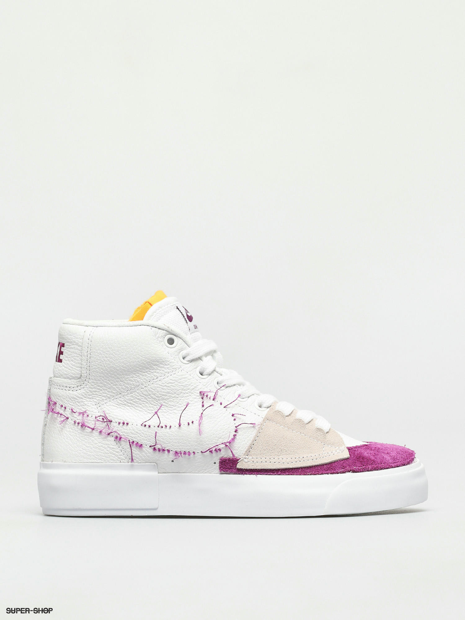 Nike Sb Zoom Blazer Mid Edge Shoes White Viotech White