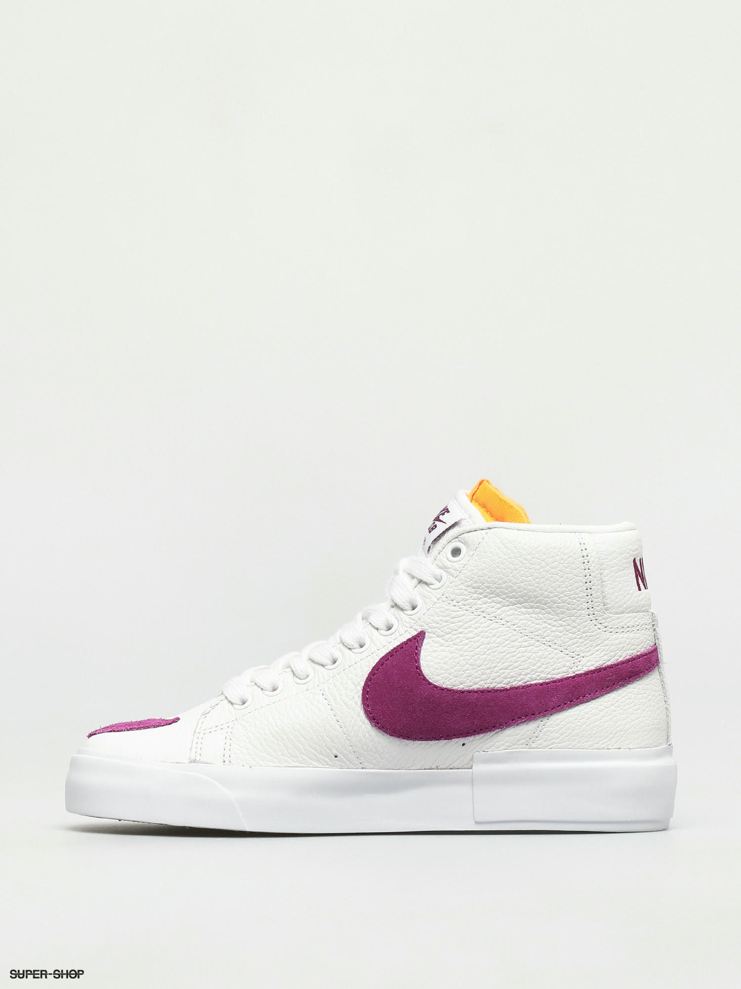 Nike Sb Zoom Blazer Mid Edge Shoes White Viotech White