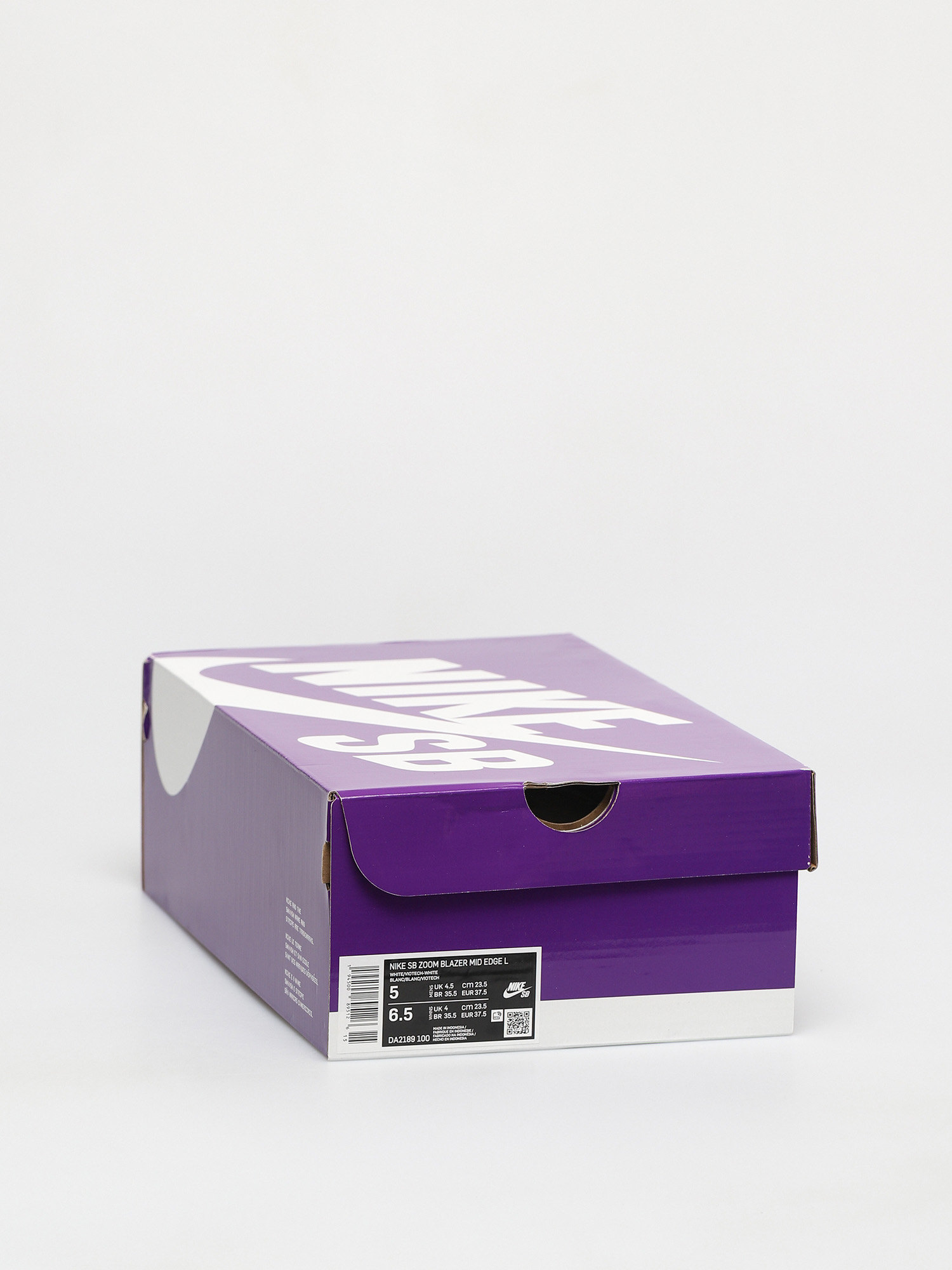 Nike Sb Zoom Blazer Mid Edge Shoes White Viotech White